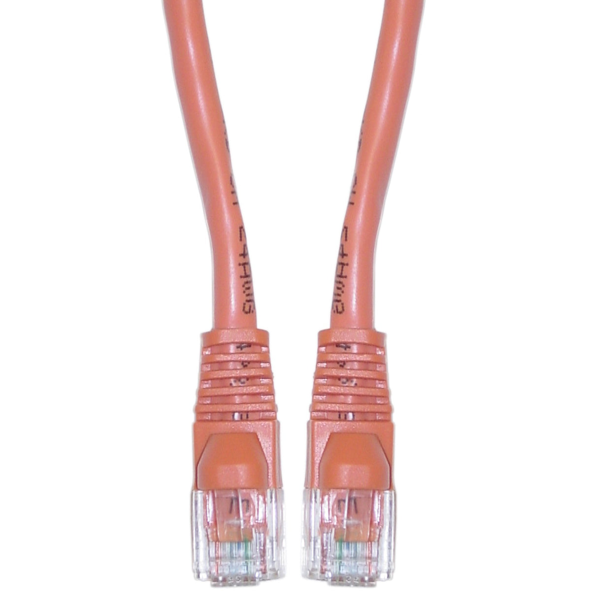 Cat6 Ethernet Crossover Cable, 24Awg, Rj45 Gold Plate Connector, Snagless Mold Boot, 4 Pair Stranded Copper, Unshielded Twisted