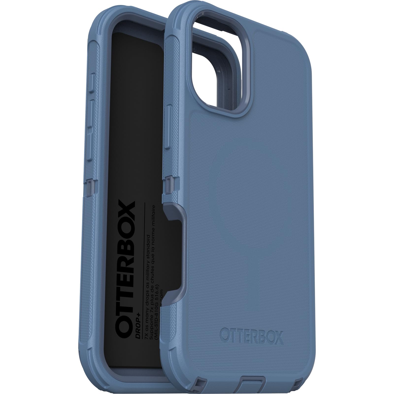 Otterbox Iphone 16 Plus Defender Series Case   Baby Blue Jeans