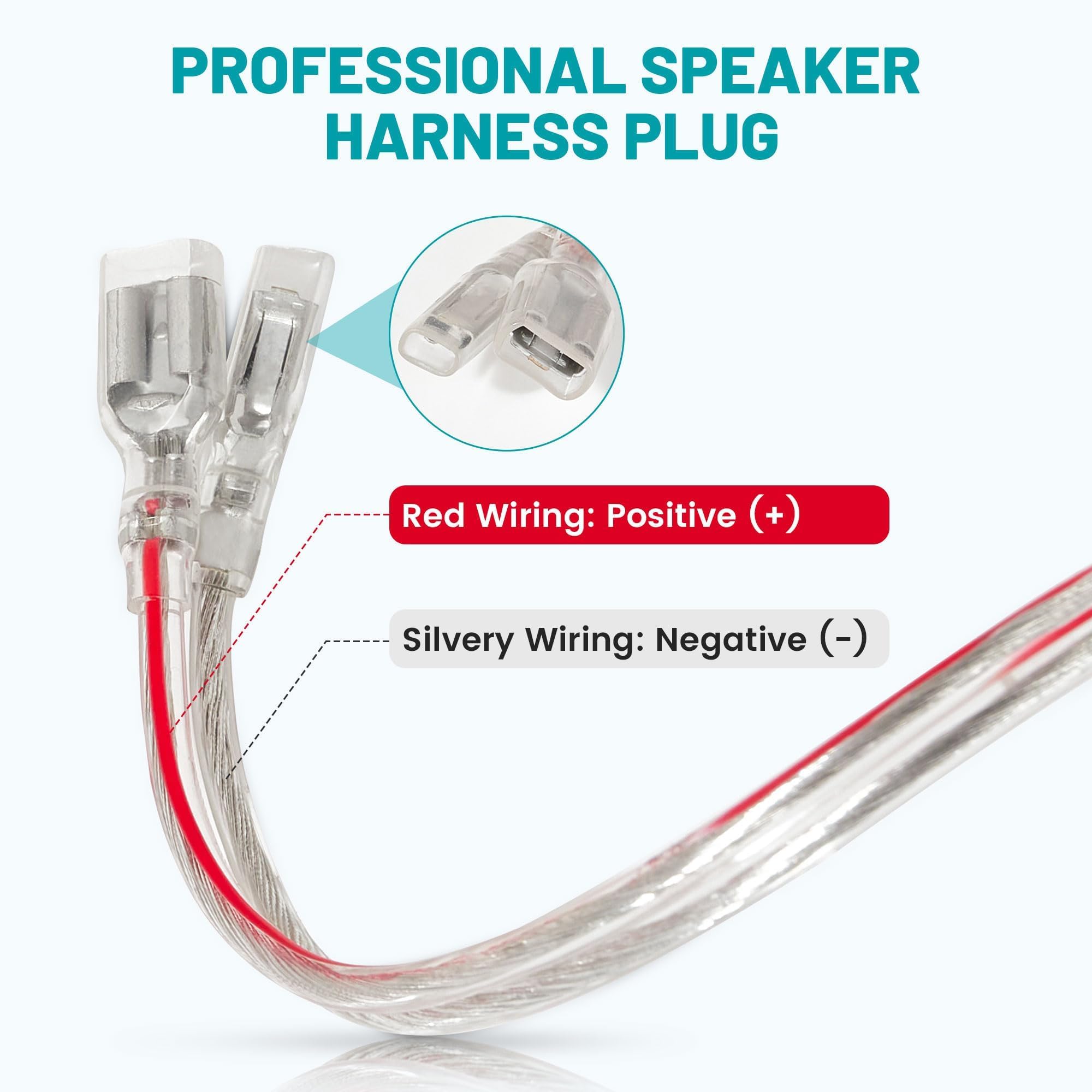 Nuith Front Rear Door Speaker Wiring Harness For Selected 1993 2008 Gmc 1994 2014 Chevy 1984 2004 Buick Vehicles Install Afterma