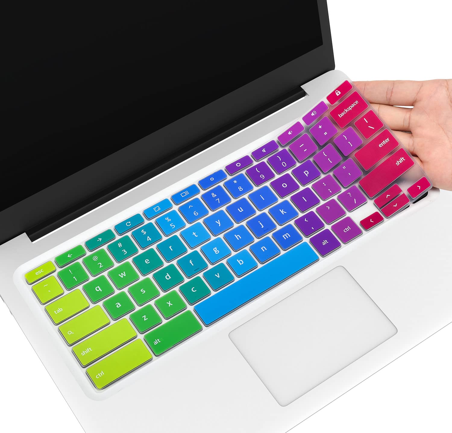Colorful Lenovo Chromebook Keyboard Cover Fit 2020 2019 2018 Lenovo Chromebook C330 11.6''/Flex 11 Chromebook/Chromebook N20 N21