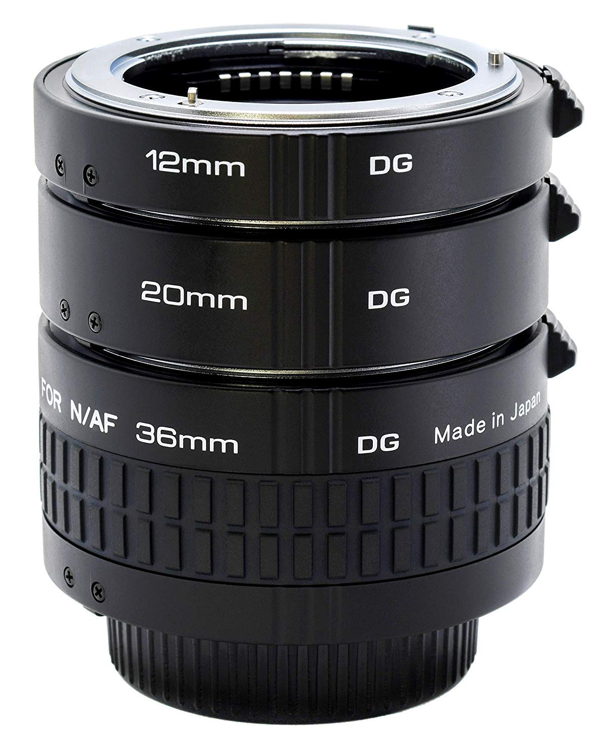 Kenko Auto Extension Tube Set Dg 12Mm, 20Mm, And 36Mm Tubes For Canon Eos Af Mount