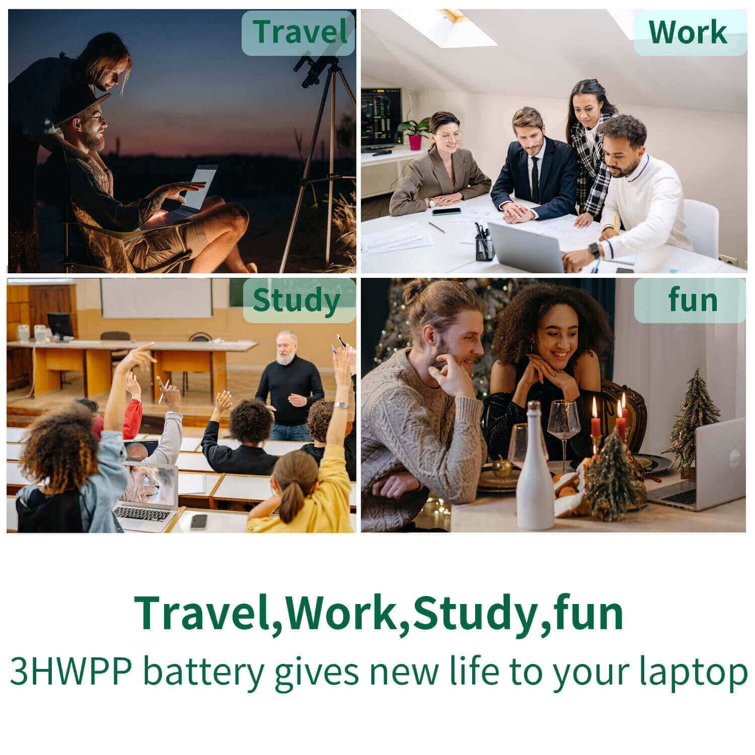 68Wh 3Hwpp Replacement Battery For Dell Latitude 5410 5510 5501 5401 5411 5511 Precision 3541 3551,Inspiron 7706 2 In 1, Inspiro