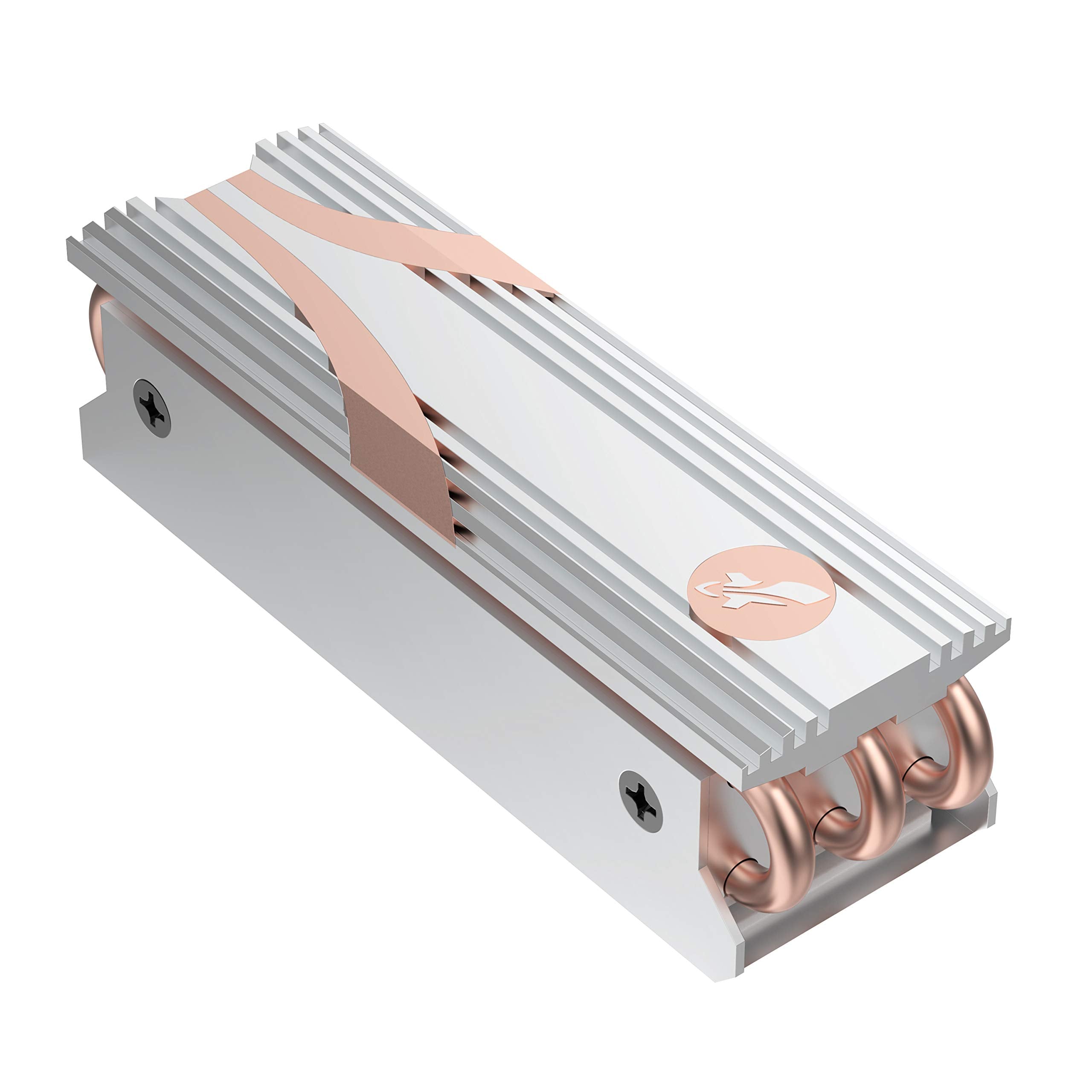 Sabrent M.2 2280 Ssd Rocket Heatsink In Silver (Sb Htss)