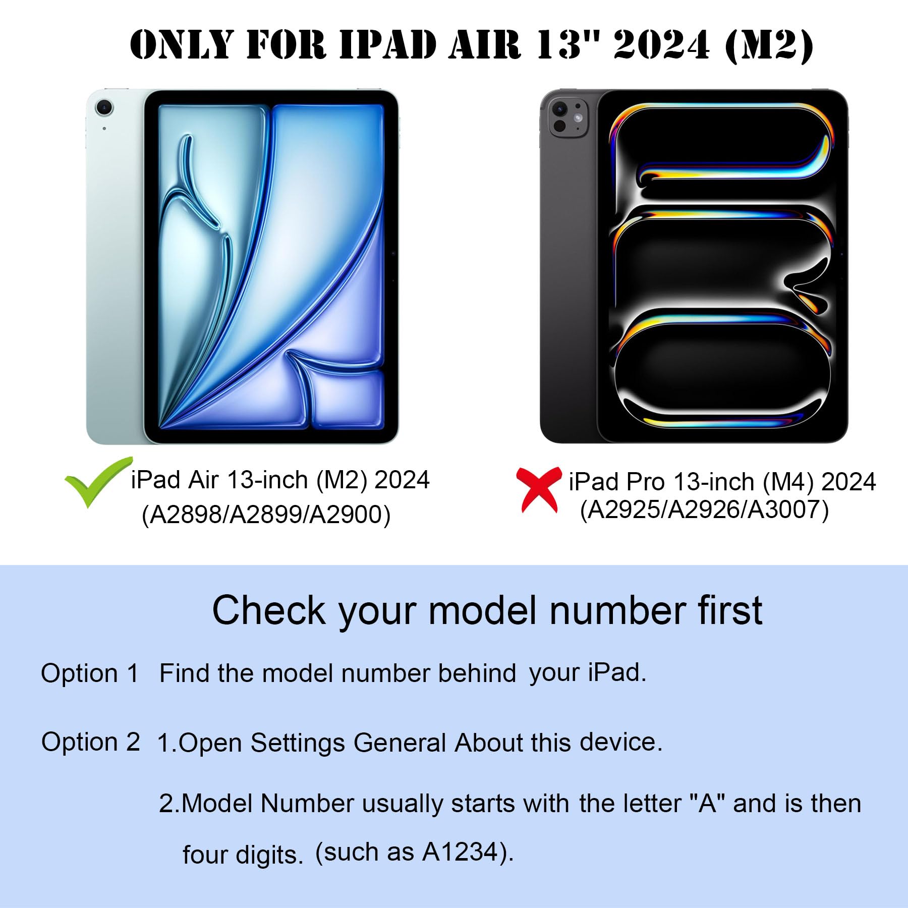 Ccmao Case For New Ipad Air 13 Inch Case M2 2024, Ipad Air 13 Inch Case With Kickstand And Pencil Holder,Heavy Duty Shockproof P