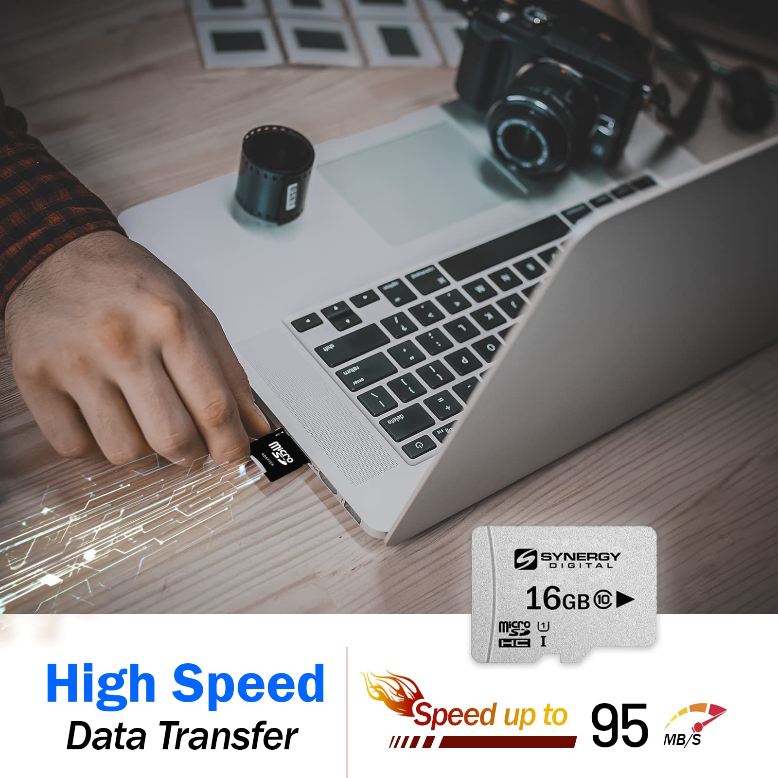 Kyocera Hydro Xtrm Cell Phone Memory Card 16Gb Microsdhc Memory Card With Sd Adapter