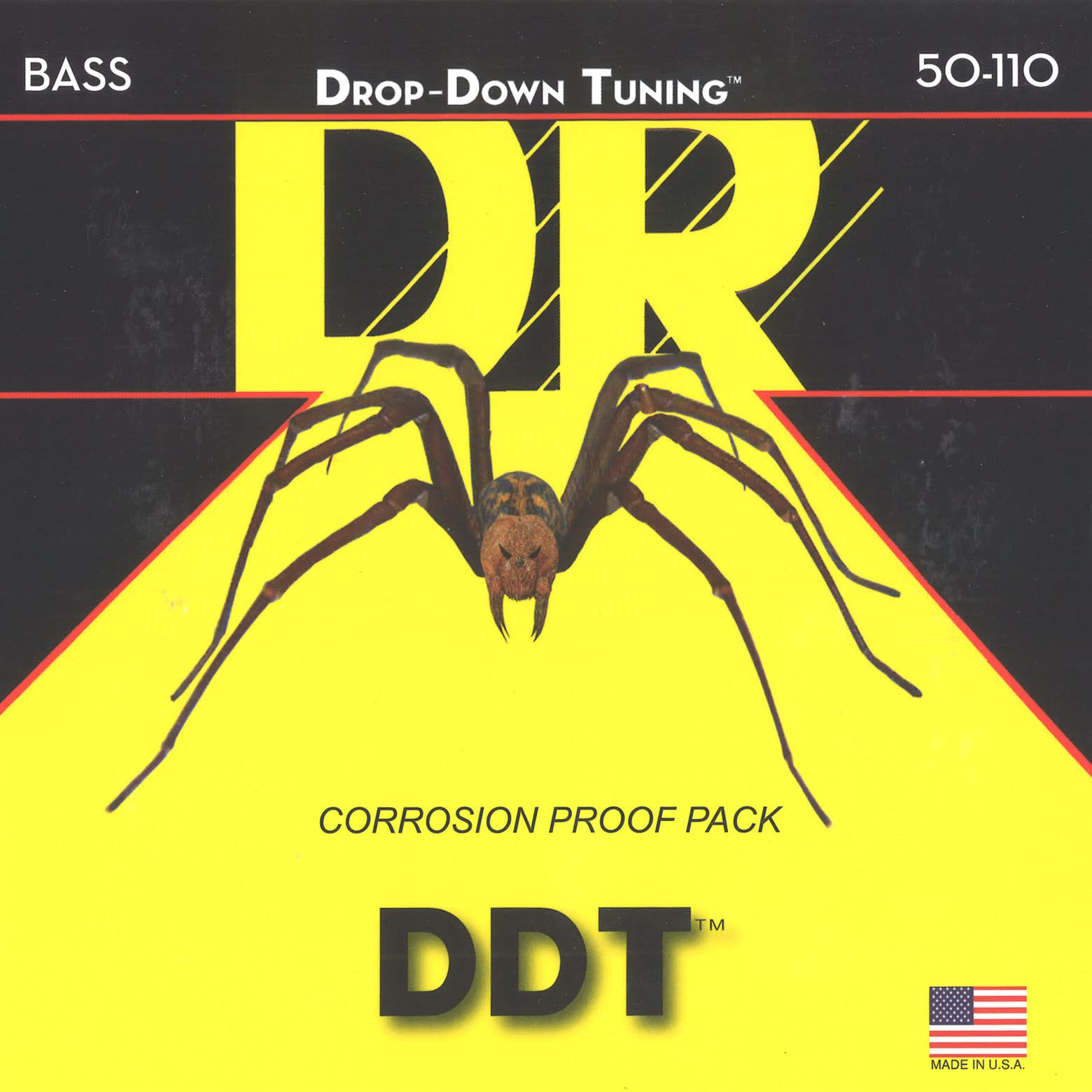 Dr Strings Ddt : Drop Down Tuning Bass Heavy Strings (Ddt50)