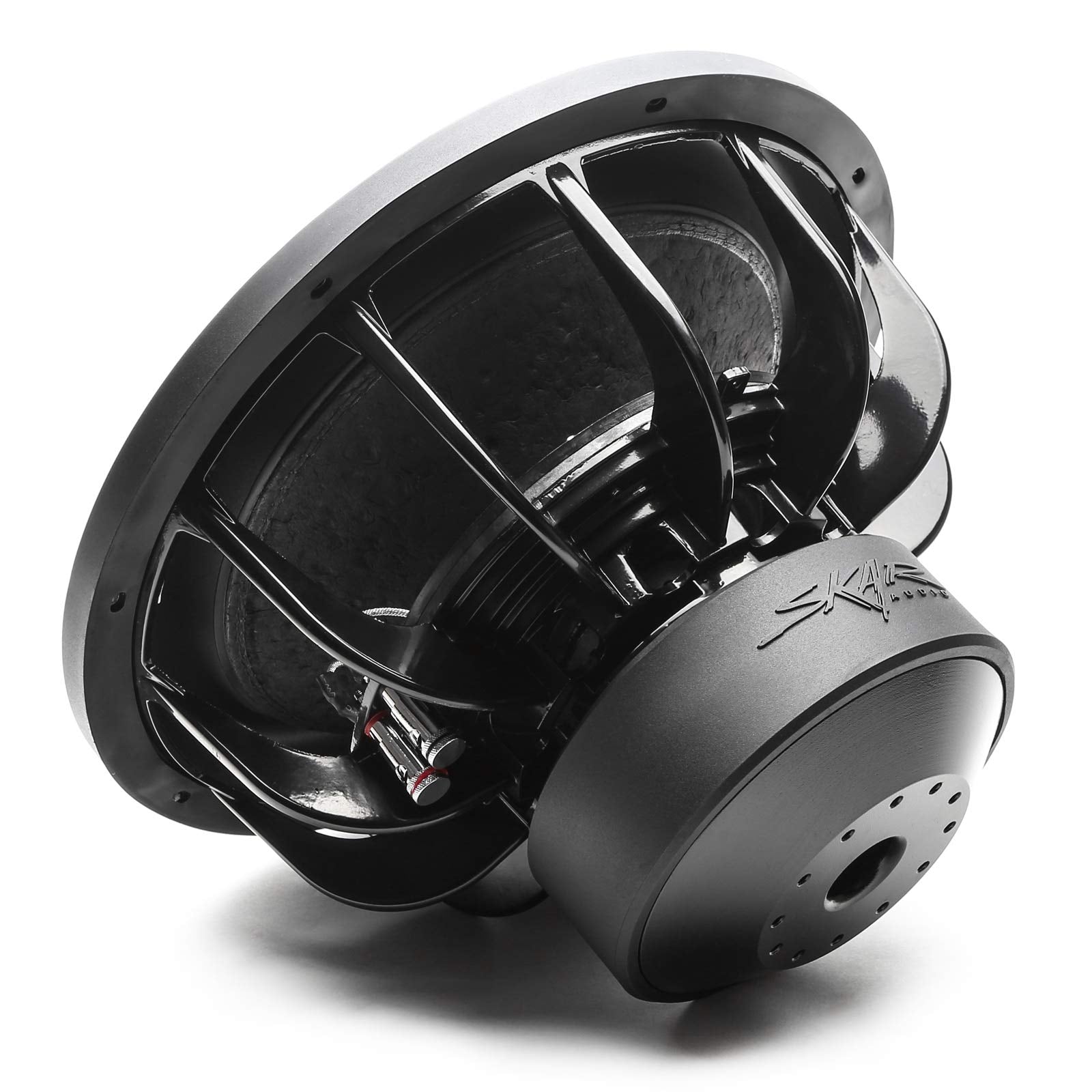 Skar Audio EVL-15 D4 15" Dual 4 Ohm Car Subwoofer - 2500 Watt Max Power, Black
