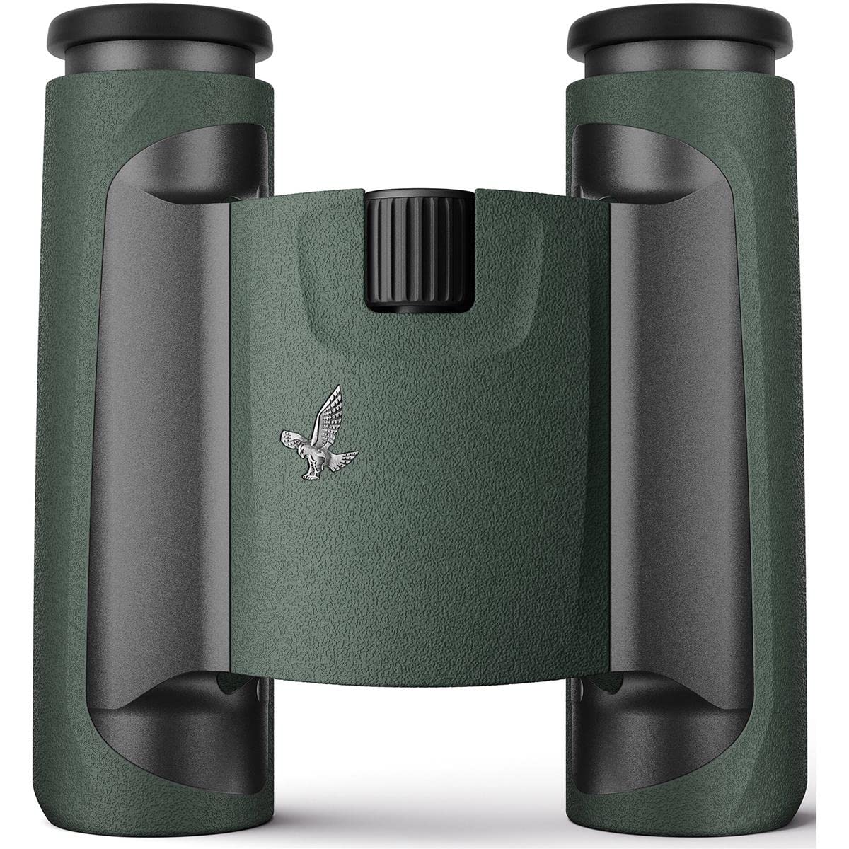 Swarovski Optik 8X25 Cl Pocket Binoculars With Twist In Eyecups And Large Field Of View (Green, Mountain Field Bag)