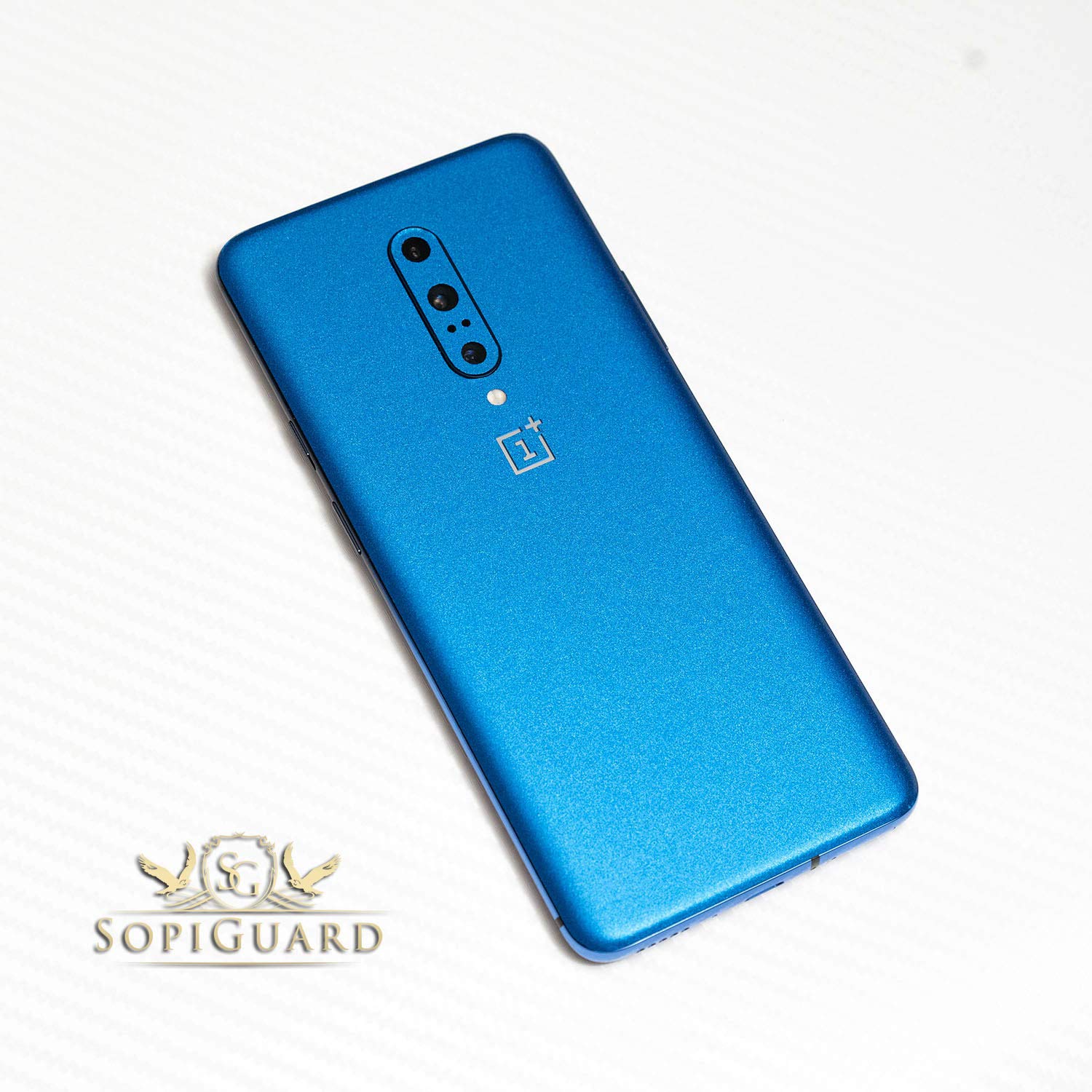 Sopiguard Sticker For Surface Duo Phone Edge To Edge Precision Vinyl Skin Wrap (Matte Blue)