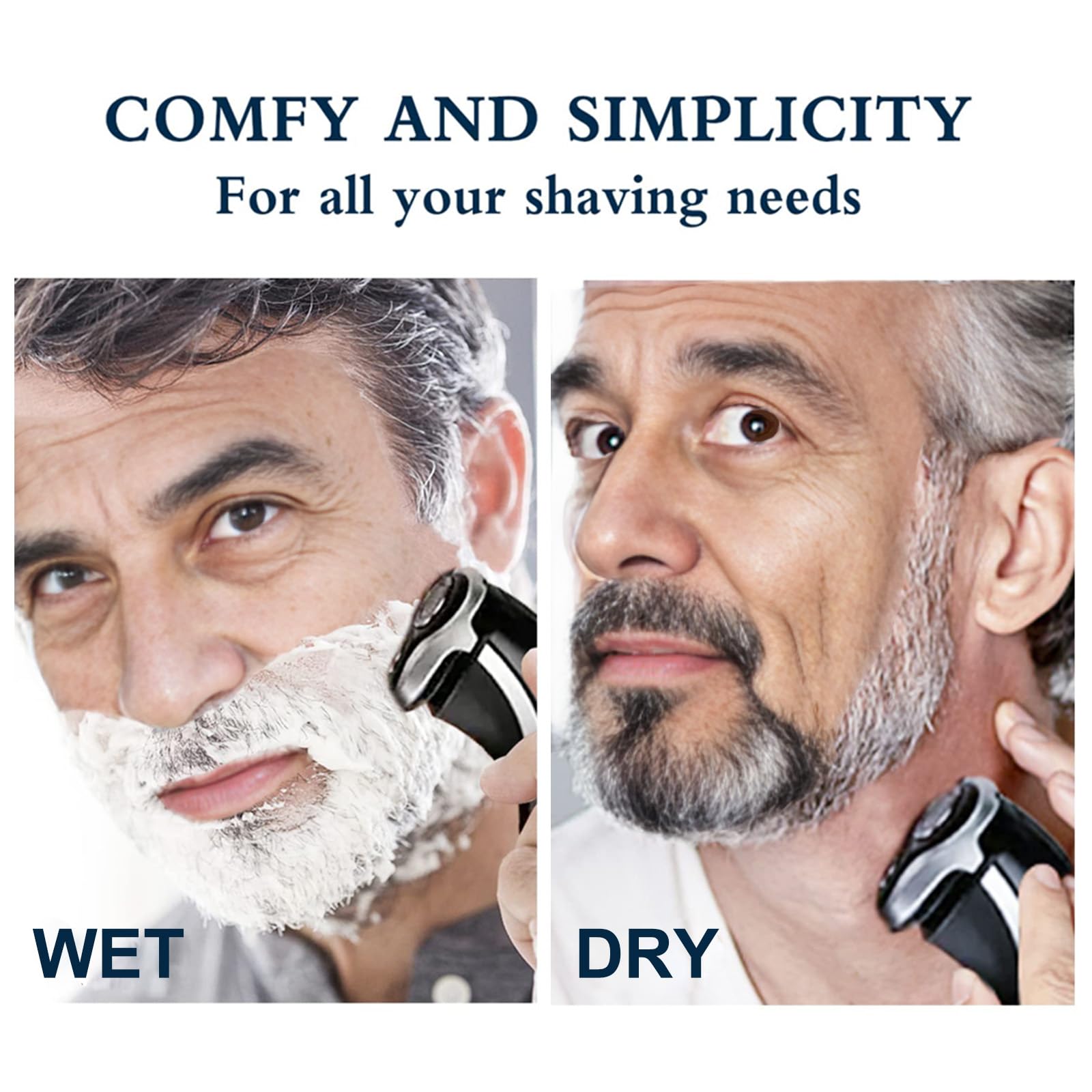 Hq8 Replacement Heads Compatible With Philips Norelco Aquatec Shavers, 9 Pack