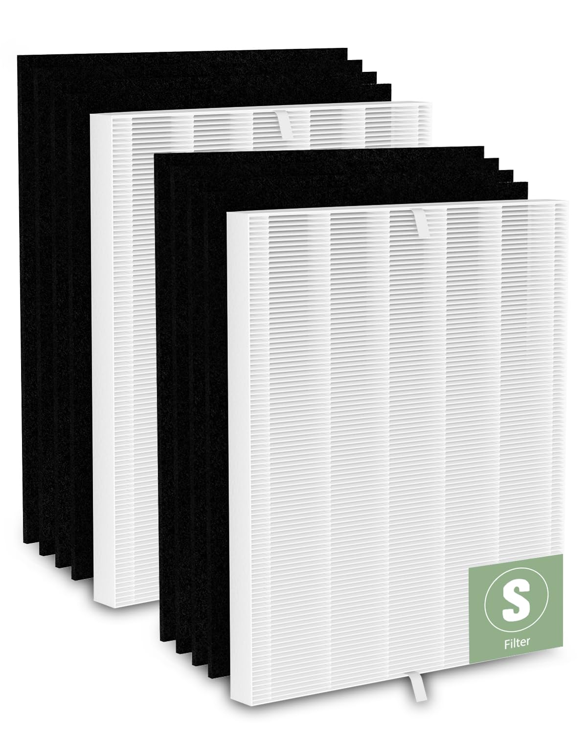 2 Pack C545 Replacement Filter S Kit Compatible With Winix C545 Air Purifier, H13 True Hepa Filter, Replace 1712 0096 00