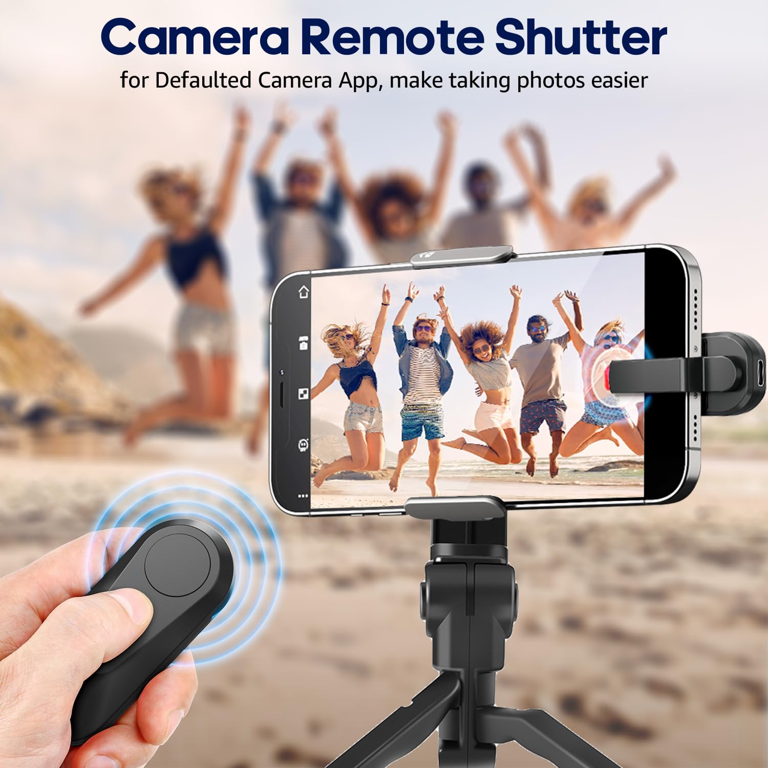 Datafy Remote Control Page Turner For Kindle Paperwhite Oasis Kobo Ereaders, Camera Camcorder Remote Controls, Page Turner Click