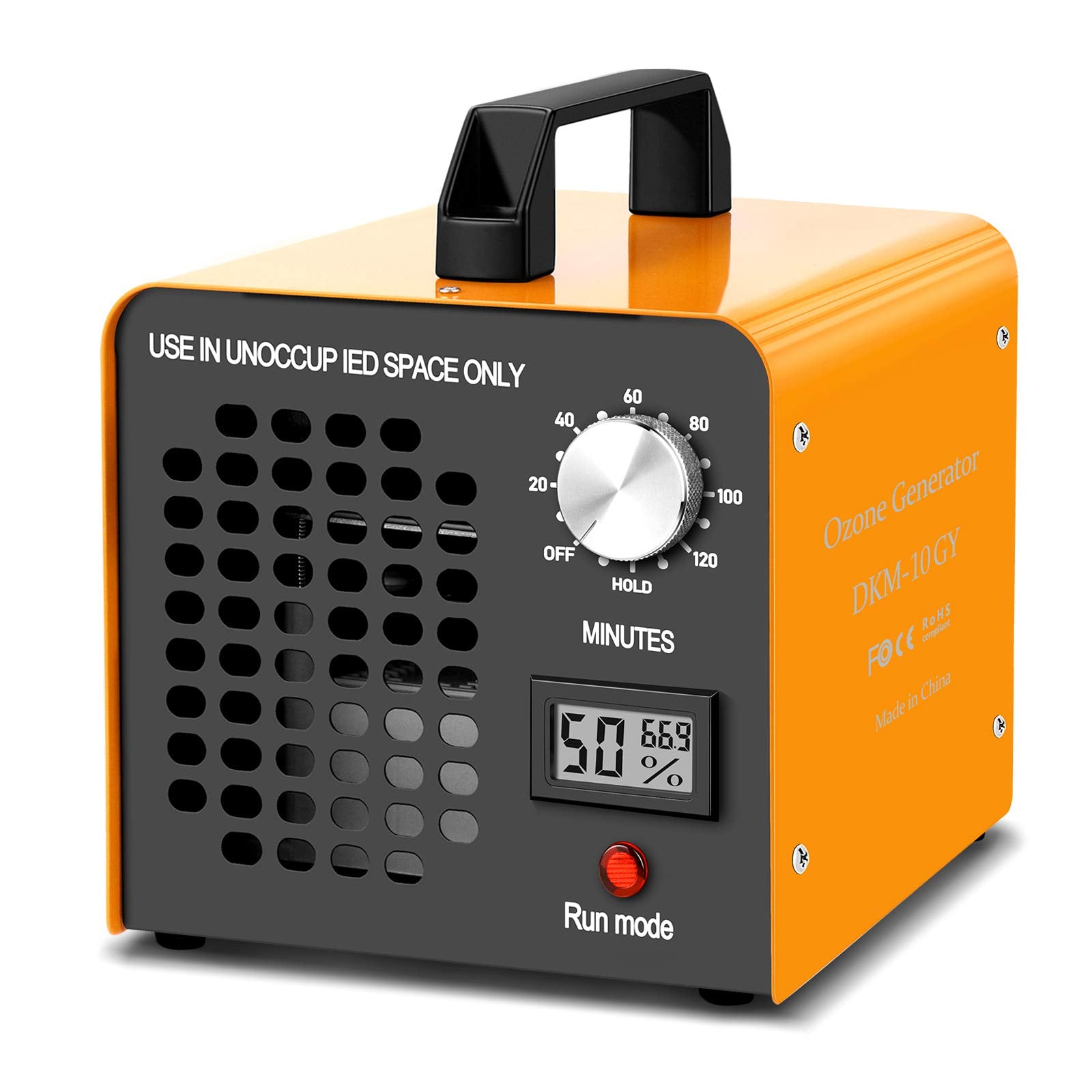 Ozone Generator 10000 mg/hr Commercial Ozone Machine Portable Ozone Odor Eliminator Odor Removal Deodorizer Ozonator Ionizer, fo