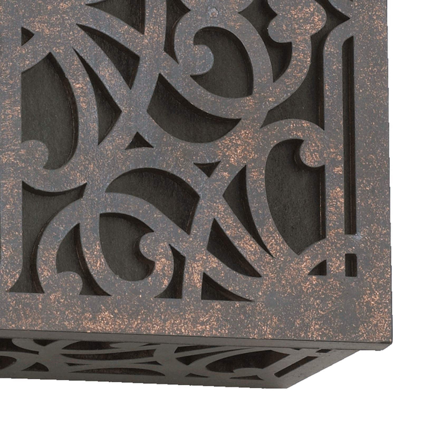 Quorum 7 115 044 Traditional Door Chime From Door Chimes Toasted Sienna Collection In Bronze/Dark Finish,