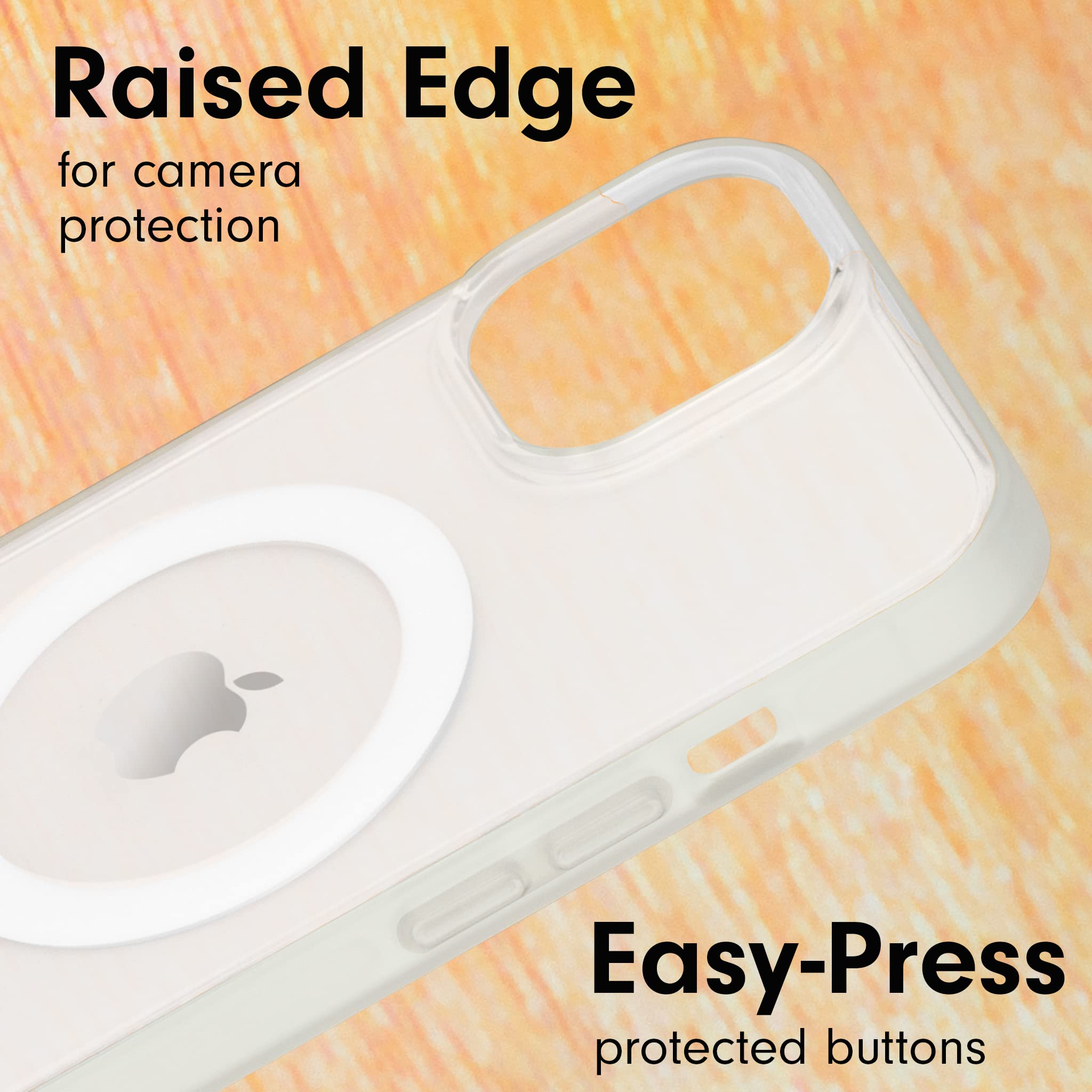 Sonix Glow In The Dark Case For Iphone 14 Plus | Compatible With Magsafe | 10Ft Drop Tested | Clear Glow