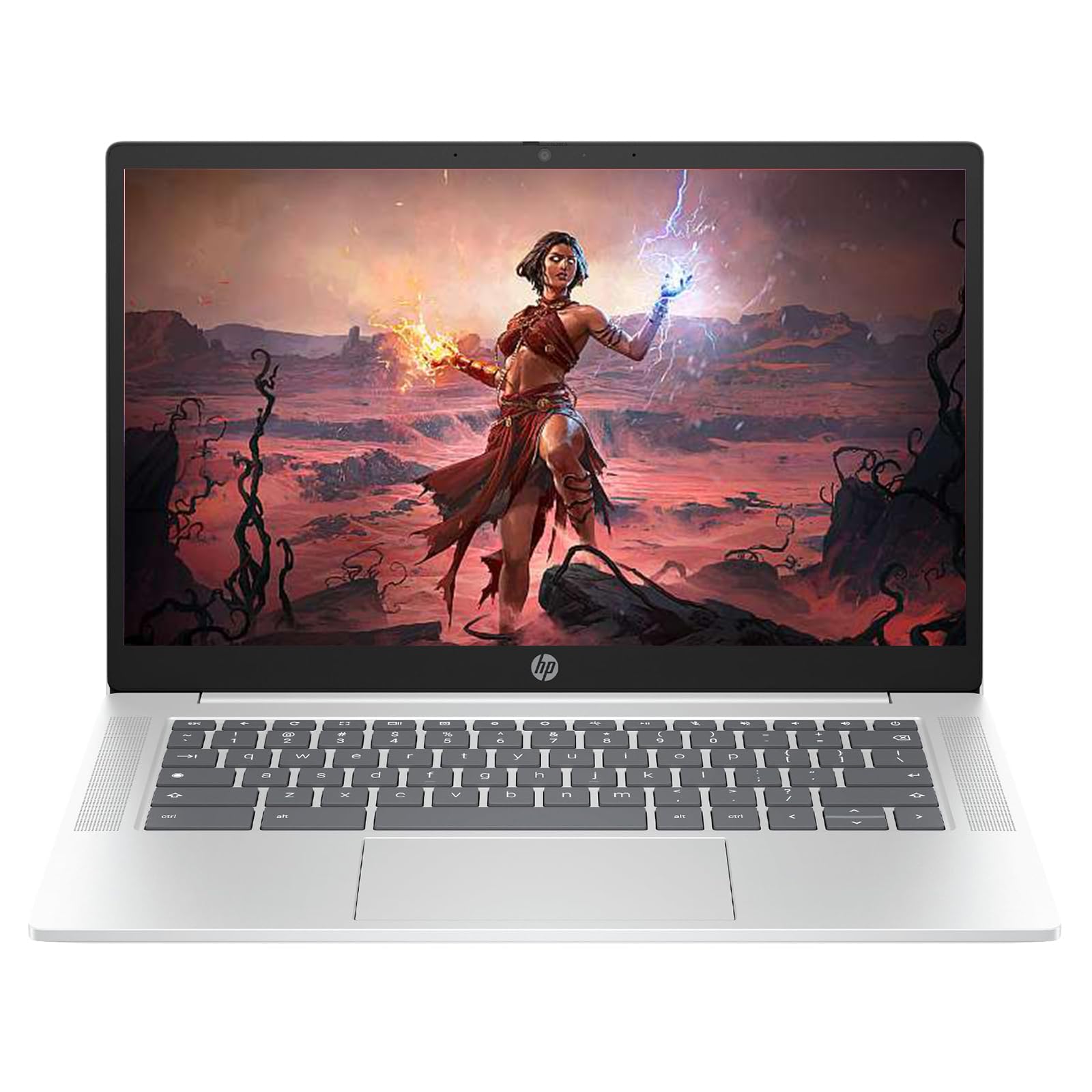 Hp Chromebook 14 Inch Laptop, Fhd Display, Intel N100 Up To 3.4Ghz, Intel Uhd Graphics, 4 Gb Ram, 64 Gb Emmc, Chrome Os, Bluetoo