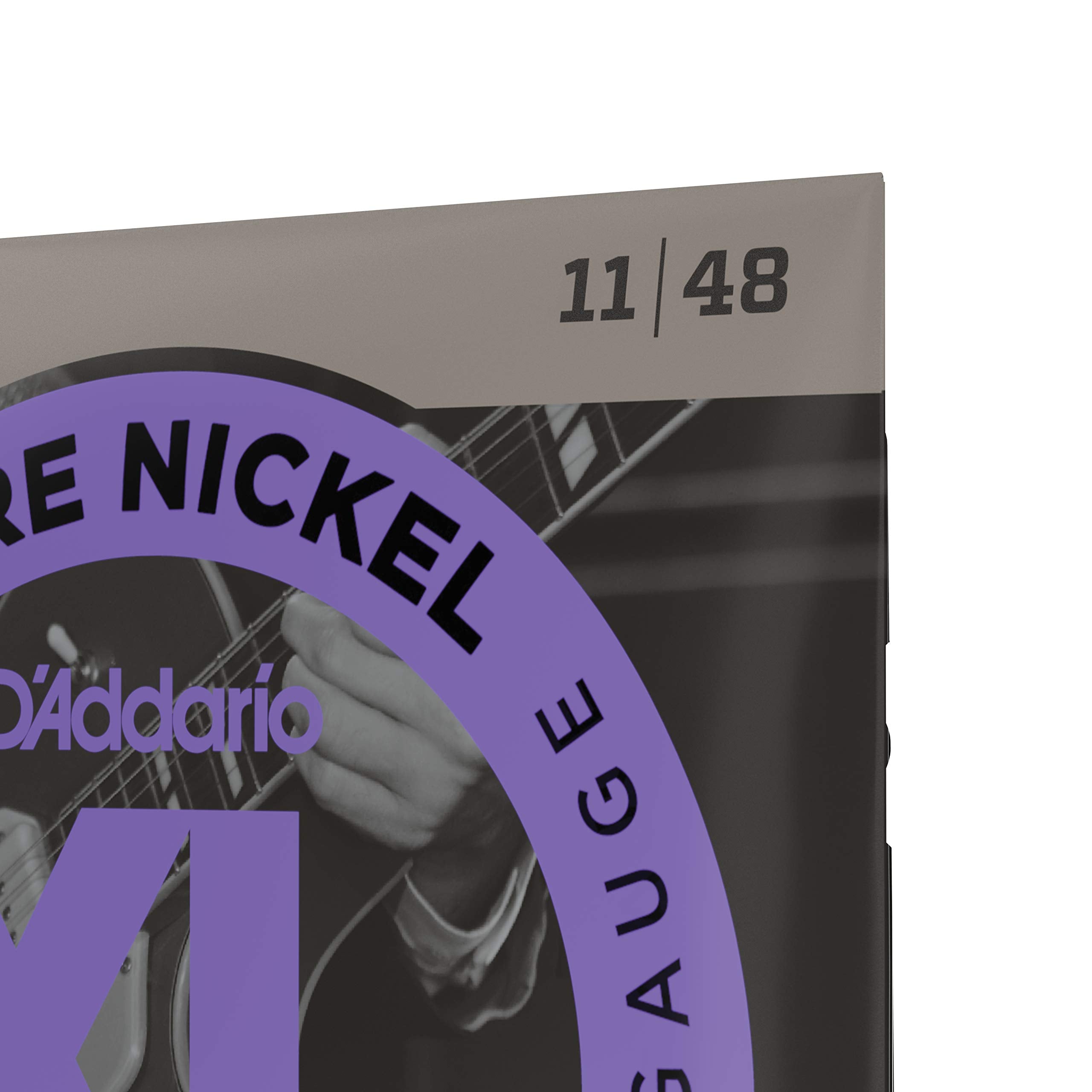 D'Addario Guitar Strings   Xl Pure Nickel Electric Guitar Strings   Round Wound   Warm, Bright, Vintage Sound   Epn115   Blues/J