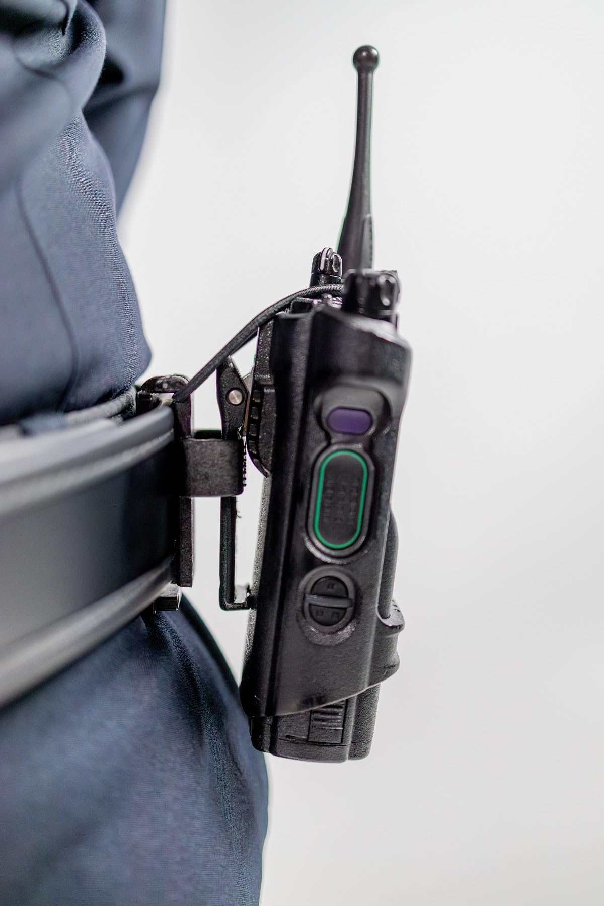 Tactical Radio Klip | Law Enforcement And First Responder Tools | Universal Design Fits Motorola, Kenwood, Midland Radios And Mo