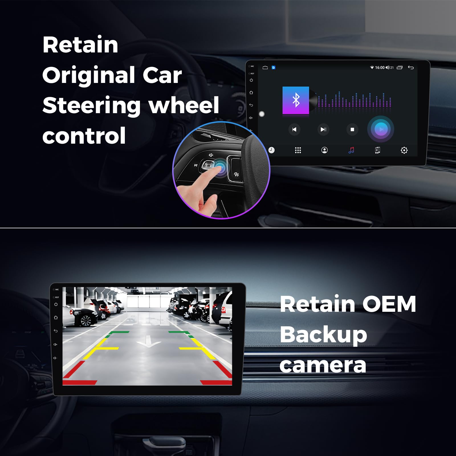 Mekedetech Android Car Radio Stereo Gps Navigation For Subaru Outback Legacy 2015 2022 Head Unit,1280 * 720 Resolution Touch Scr