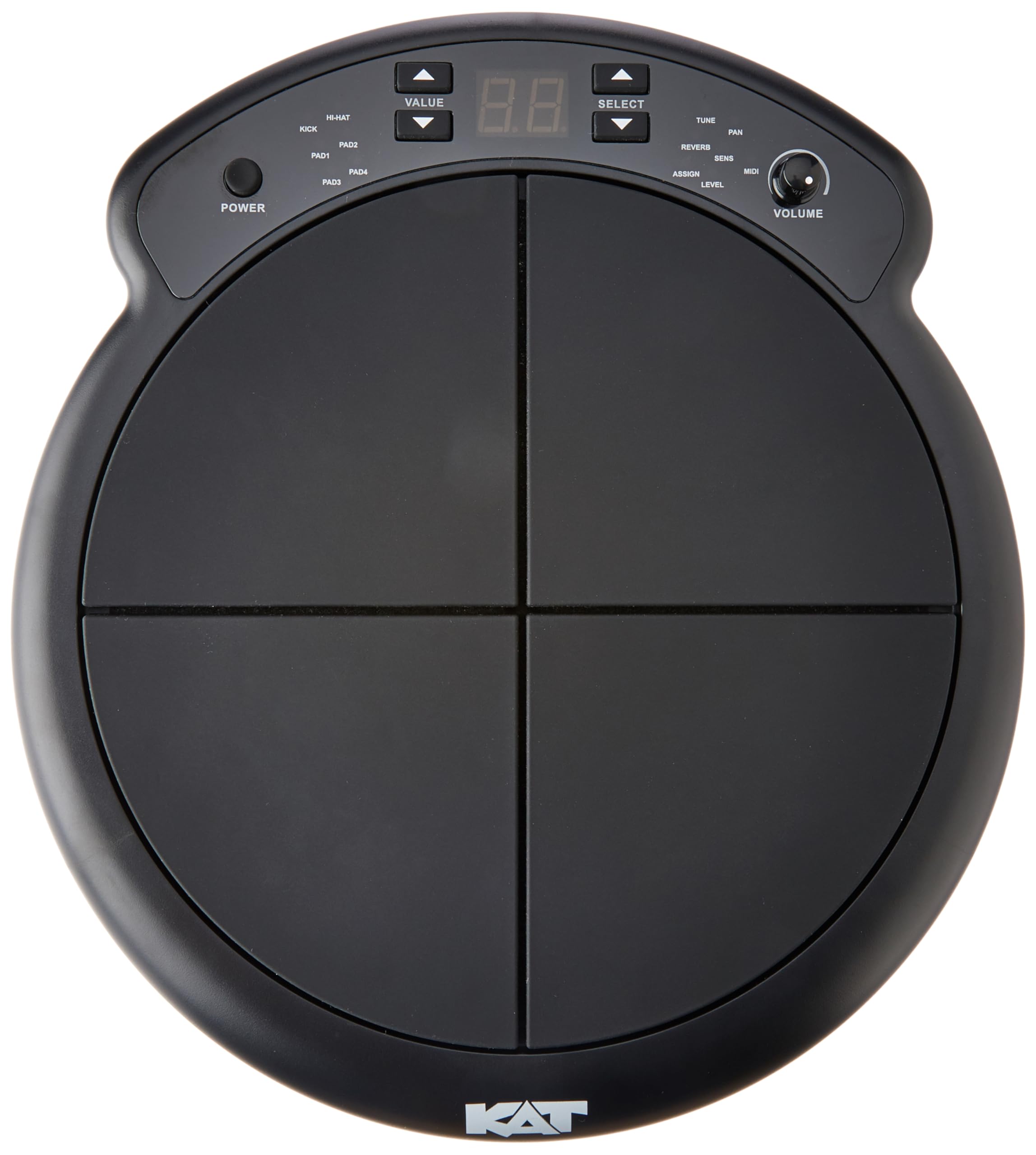 Kat Percussion Ktmp1 Electronic Drum And Percussion Pad Sound Module, Black