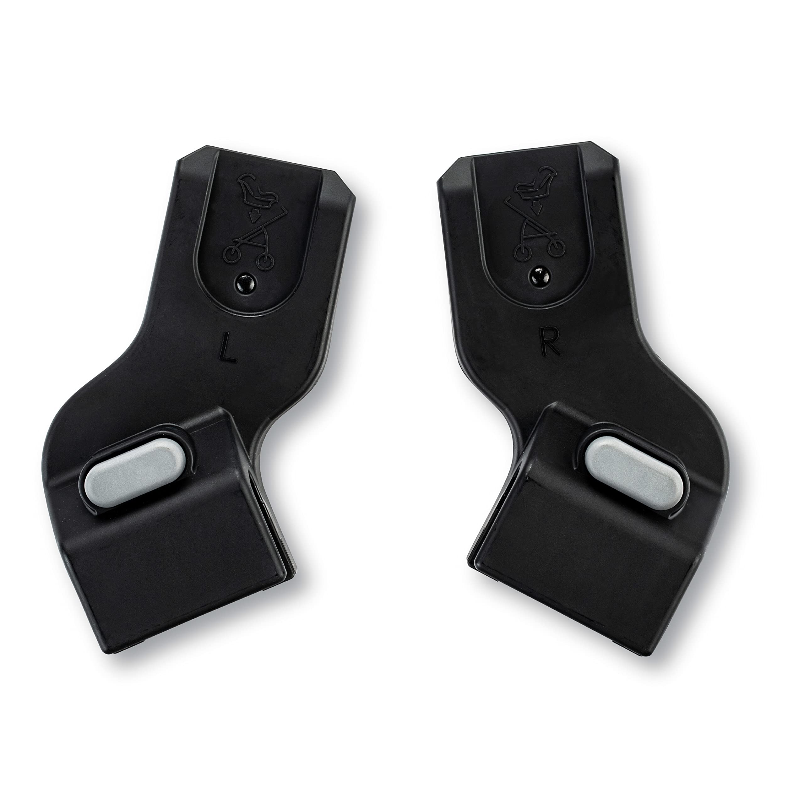 BOB Gear Wayfinder Jogging Stroller Infant Car Seat Adapter, Compatible with Select Britax, Nuna, Cybex and Maxi COSI Infant car