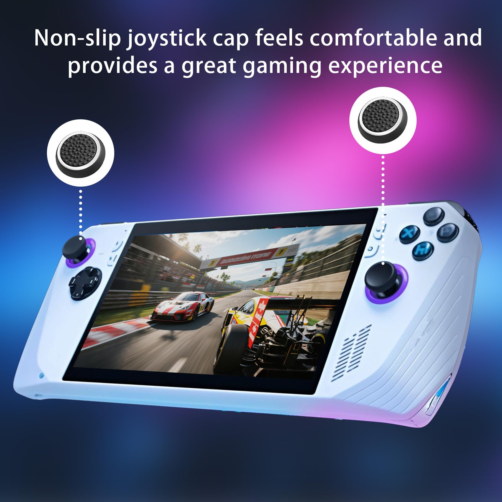 Sundiss 2 Pcs For Asus Rog Ally Joystick Replacement Compatible With Rog Ally Rc71L And Gpd Win 3 Windows 10, Handheld Laptop, T