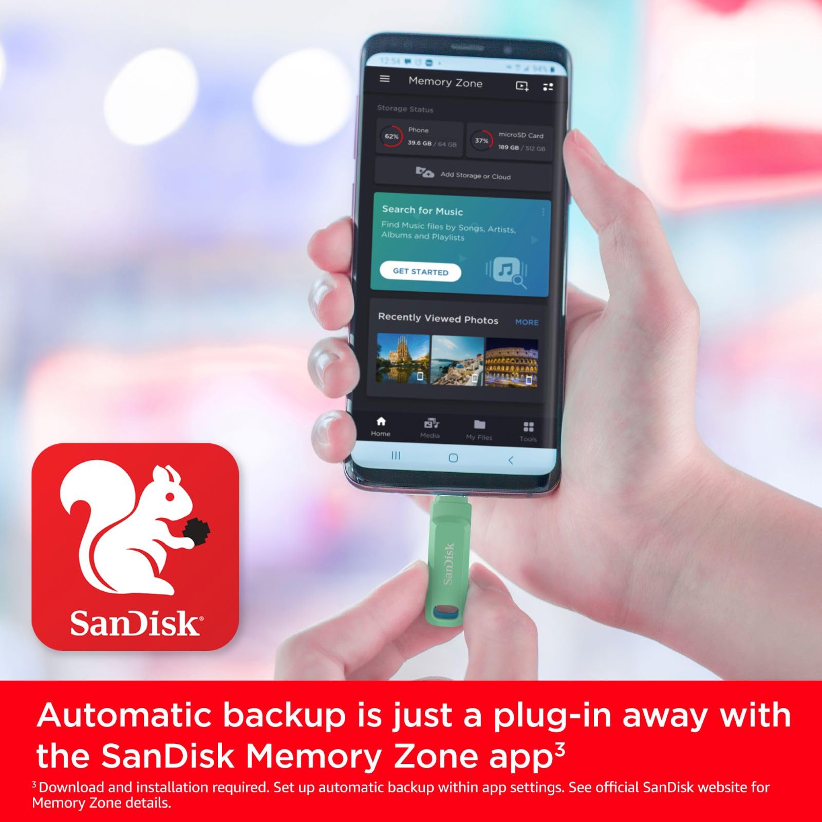 Sandisk 256Gb Ultra Dual Drive Go Usb Type-C Flash Drive - Up To 400Mb/S, Absinthe Green - Sdddc3-256G-G46Ag
