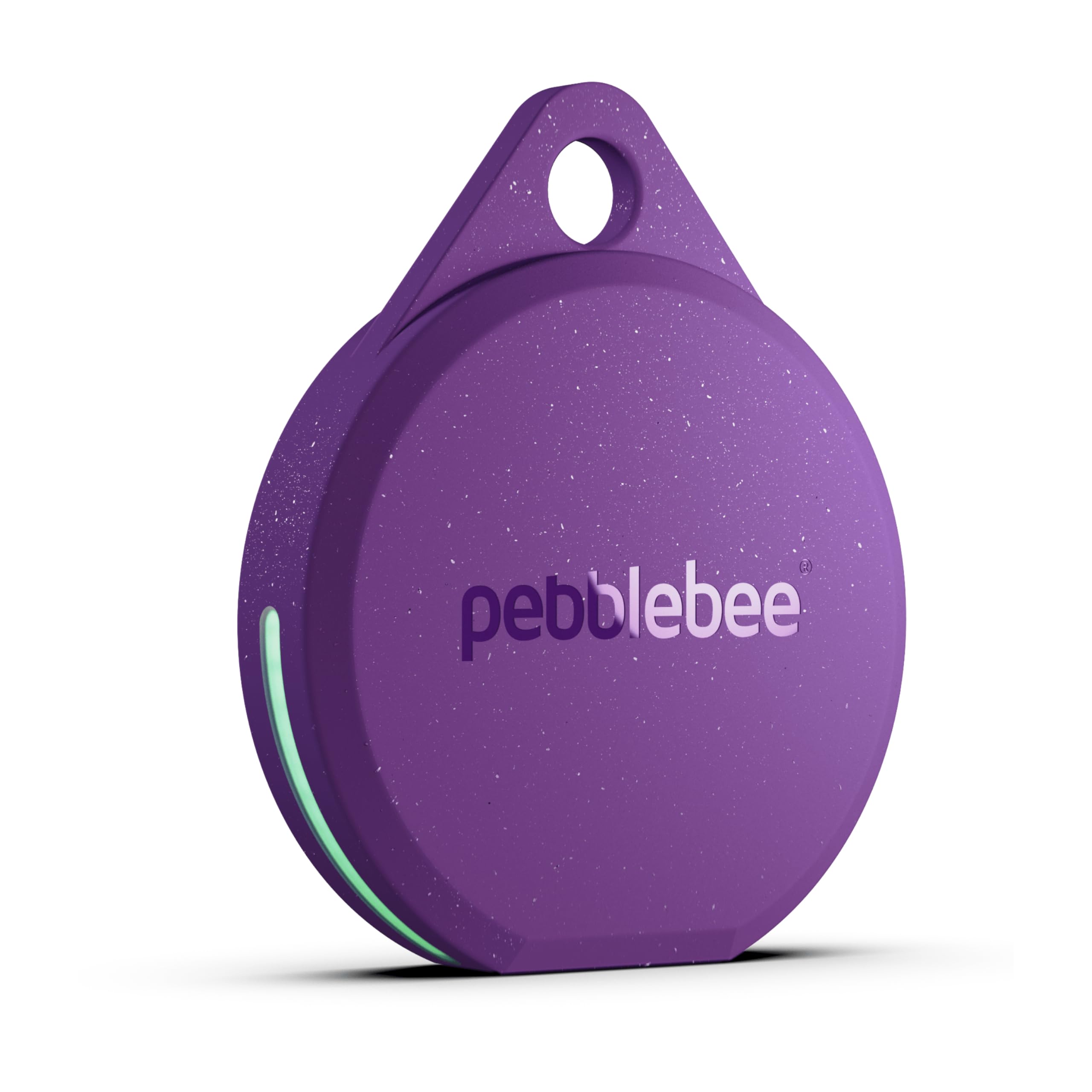 Pebblebee Clip 5 | Rechargeable Bluetooth Tracker Tag for Keys | Alternative to Air Tag & Android Trackers | 130 dB Siren, Brigh