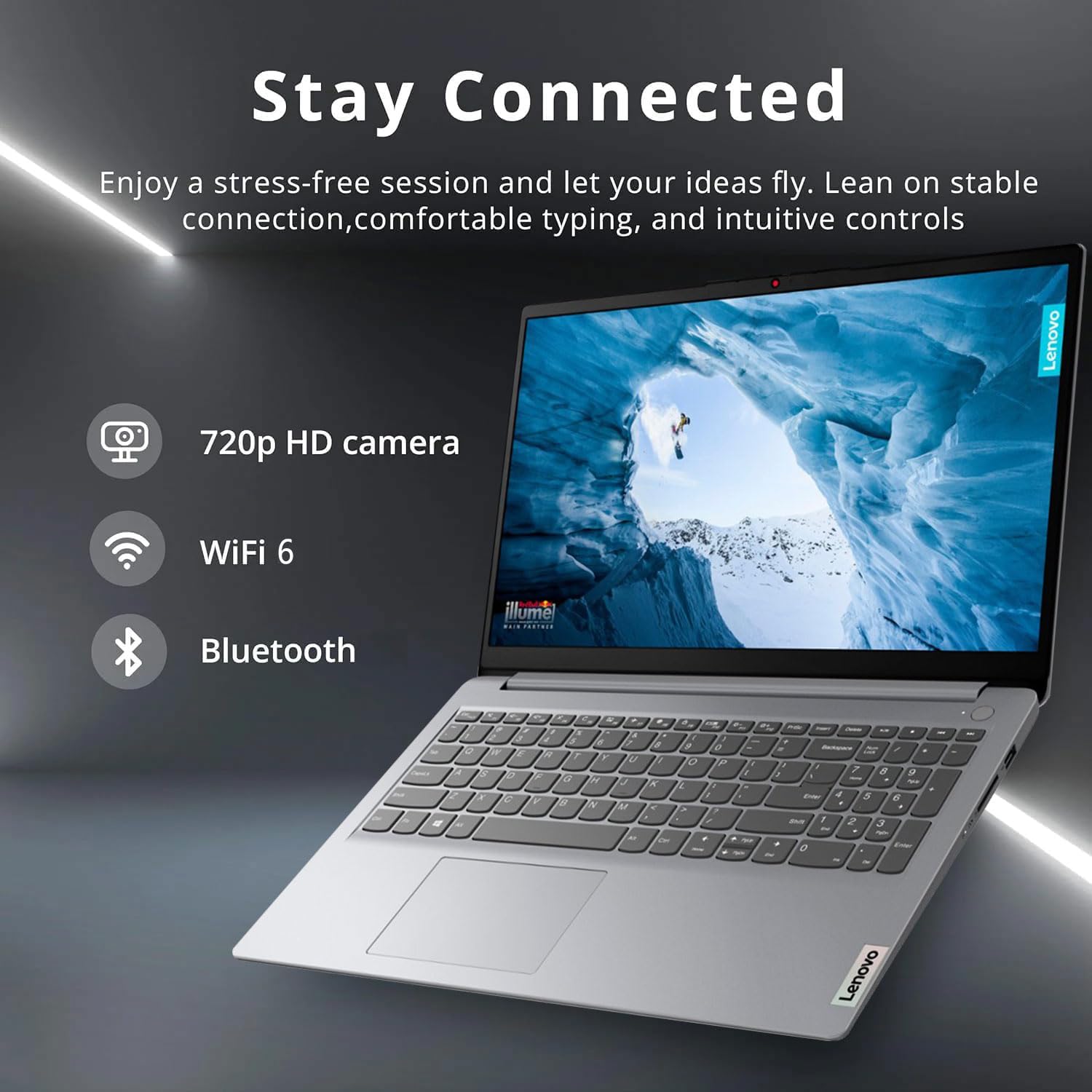 Lenovo Ideapad 1 15.6 Fhd Laptop, 15.6 Fhd Touchscreen, Intel Core I3-1215U, 8Gb Ram, 256Gb Pcie Ssd, Sd Card Reader, Hdmi, Wi-F