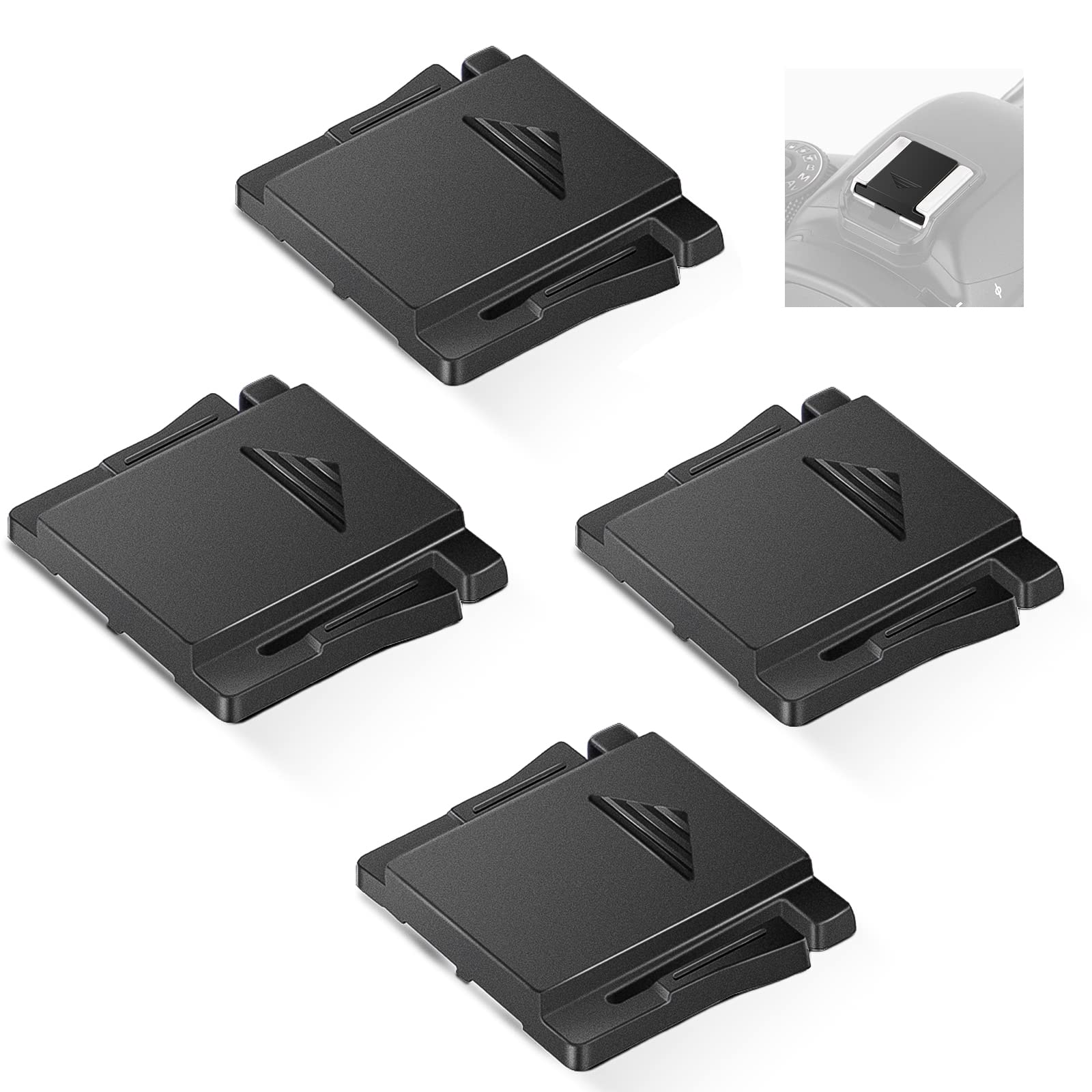 Neewer 4 Pcs Camera Hot Shoe Cover Cap Protector Compatible With Canon Eos R5C R5 R6 Rp R 7D Mark Ii 6D Mark Ii 5D Mark Iv Iii 1