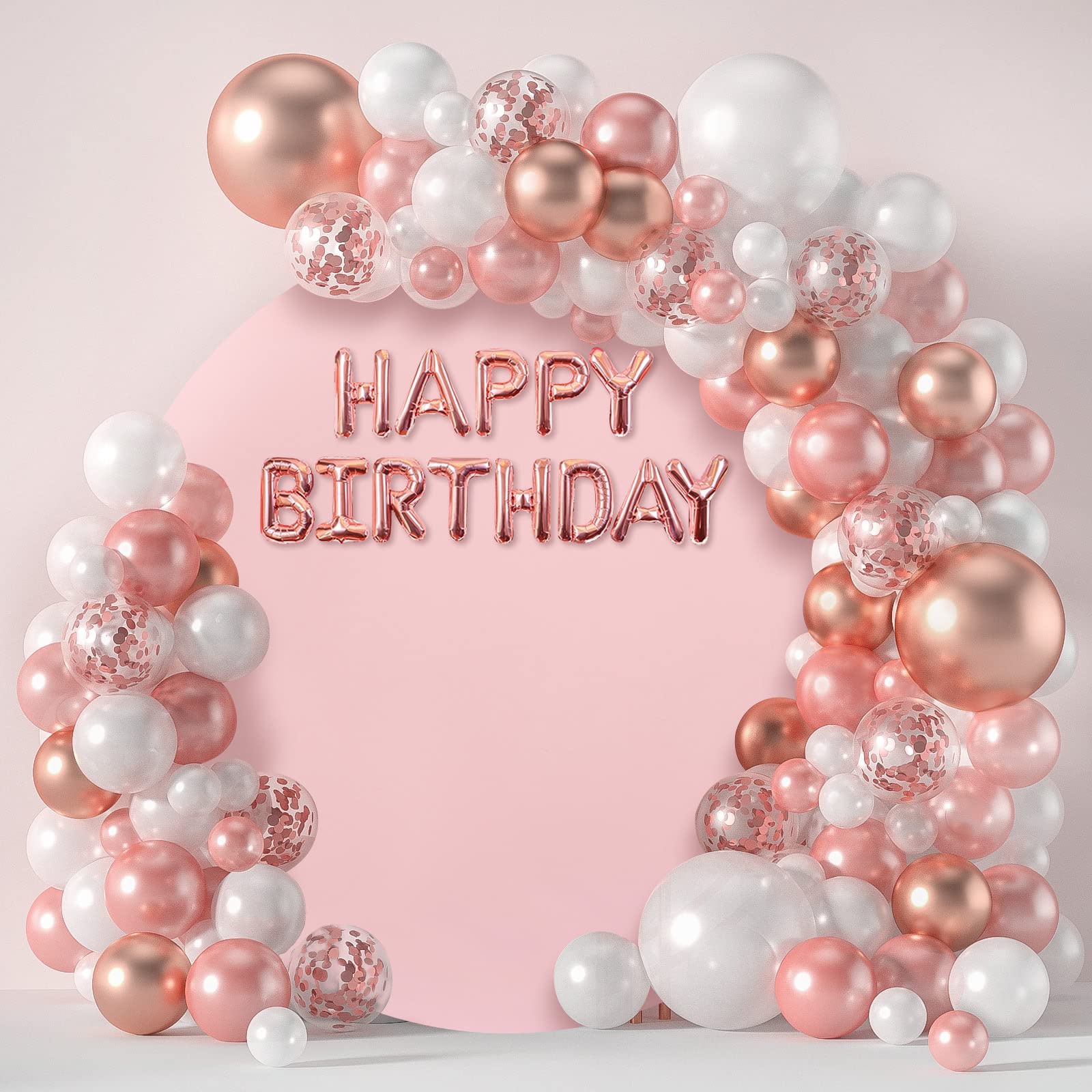 Light Peach Round Backdrop Cover 7.2X7.2Ft Light Peach Circle Birthday Photo Photography Background For Party Baby Shower Weddin