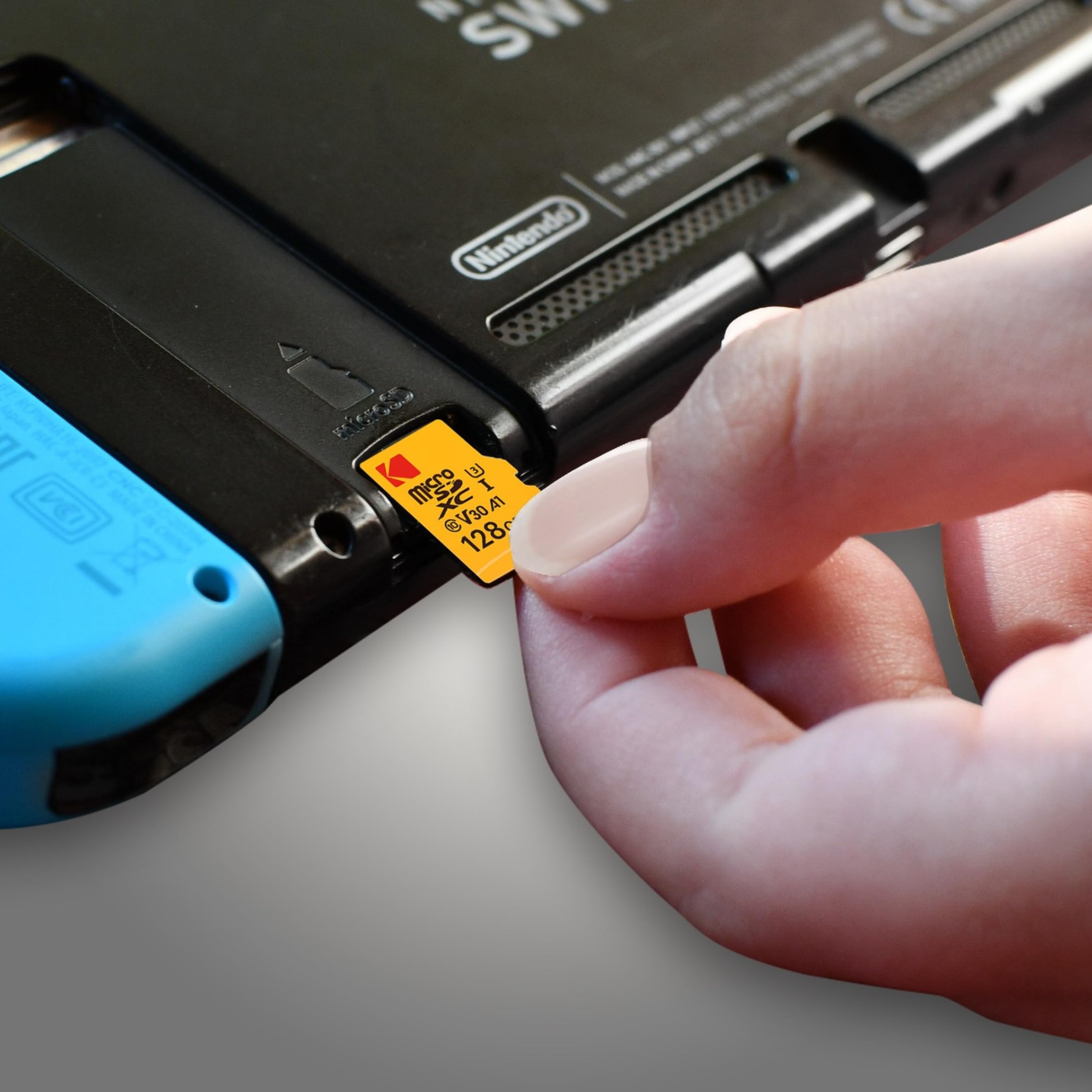 Kodak - 128Gb Micro Sd Card Uhs-I U3 V30 A1 Microsdhc/Xc - Micro Sd Memory Card - Read Speed 95Mb/S Max - Write Speed 85Mb/S - A