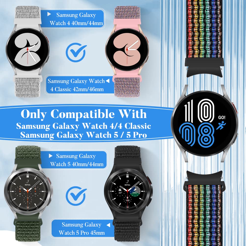Pbfairyy Samsung Galaxy Watch 6 Band Classic 43Mm 47Mm 40Mm 44Mm, Samsung Galaxy Watch 5 Band Pro 45Mm 40Mm 44Mm, Samsung Galaxy