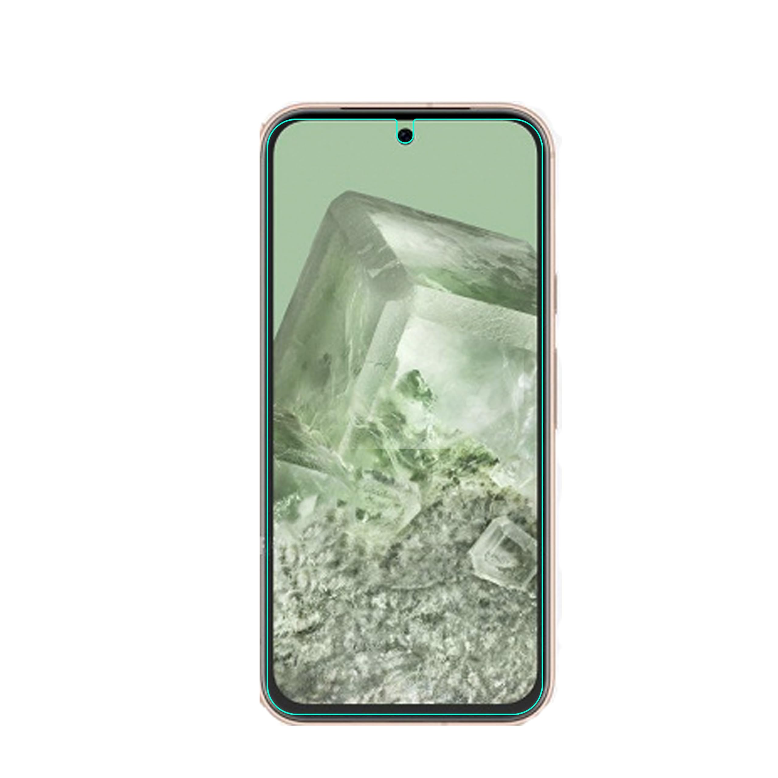 Mr.Shield [3 Pack] Screen Protector For Google Pixel 8A [Tempered Glass] [Japan Glass With 9H Hardness] Screen Protector