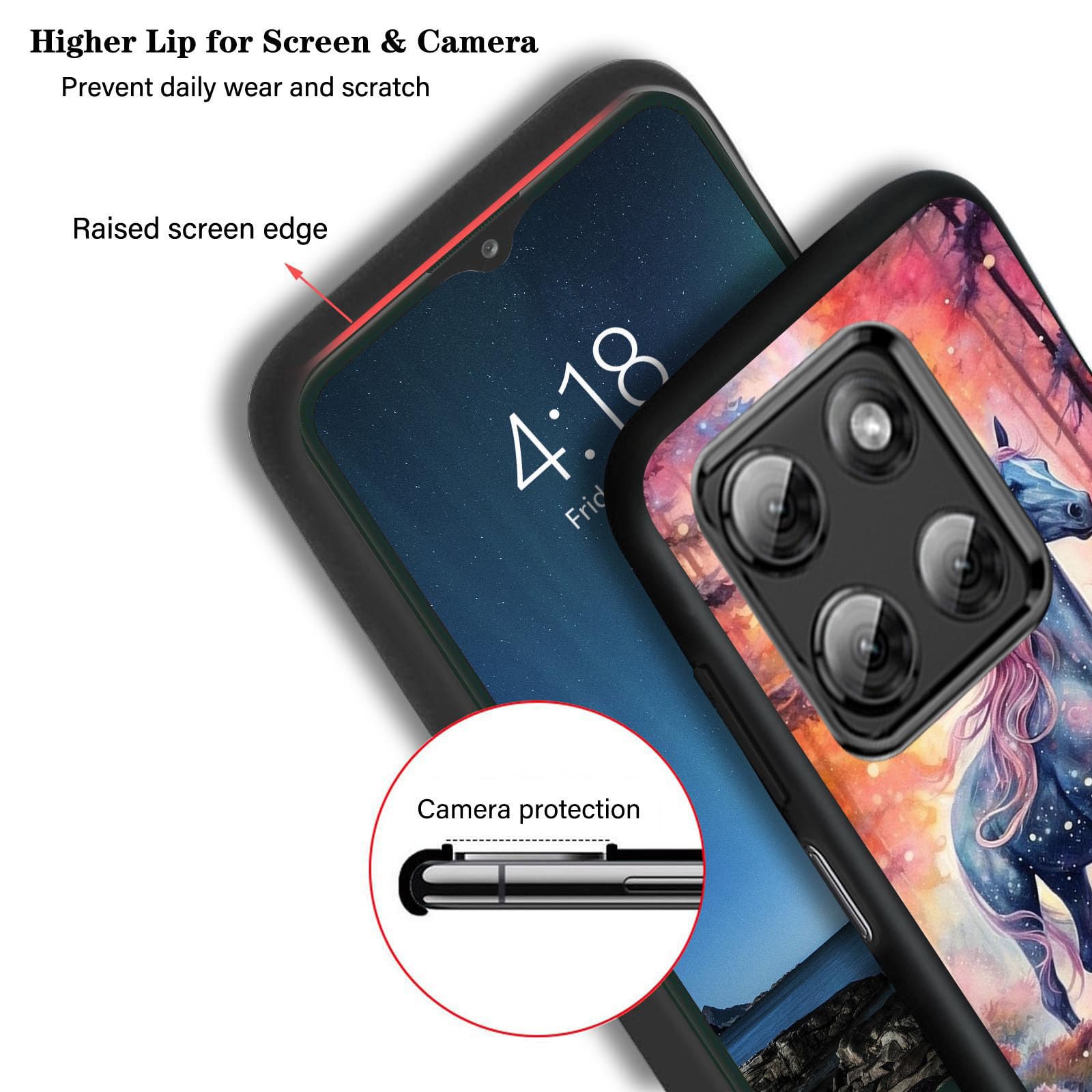 Dsrgrgfdj Designed For Motorola Moto G Stylus 5G 2025 Case 6.8 Inch,Ultra-Thin Silicone Case,Anti-Scratch And Shock-Proof Bumper