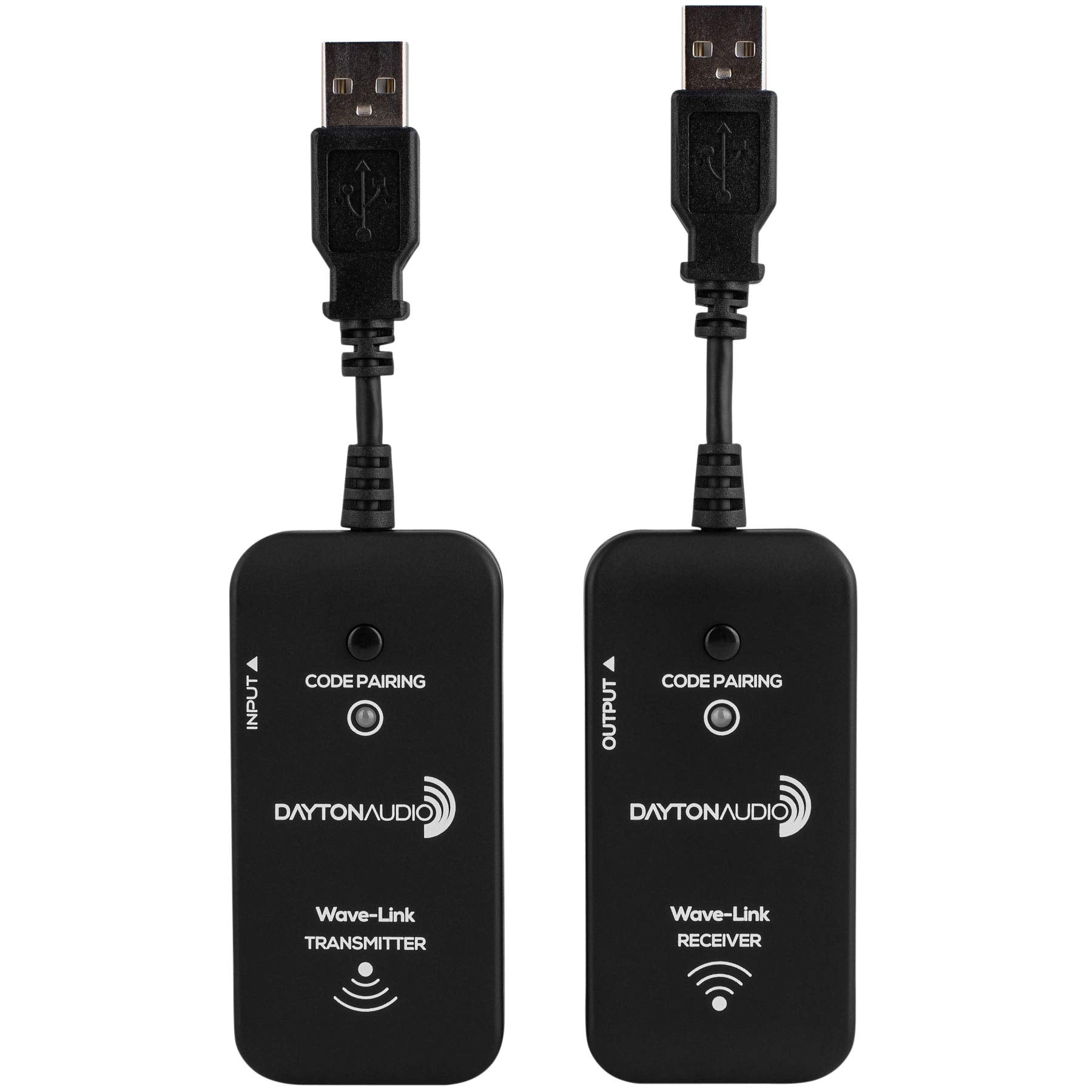 Dayton Audio Wave-Link Wls System 2.4 Ghz Full Range Wireless Audio Transmitter & Receiver System