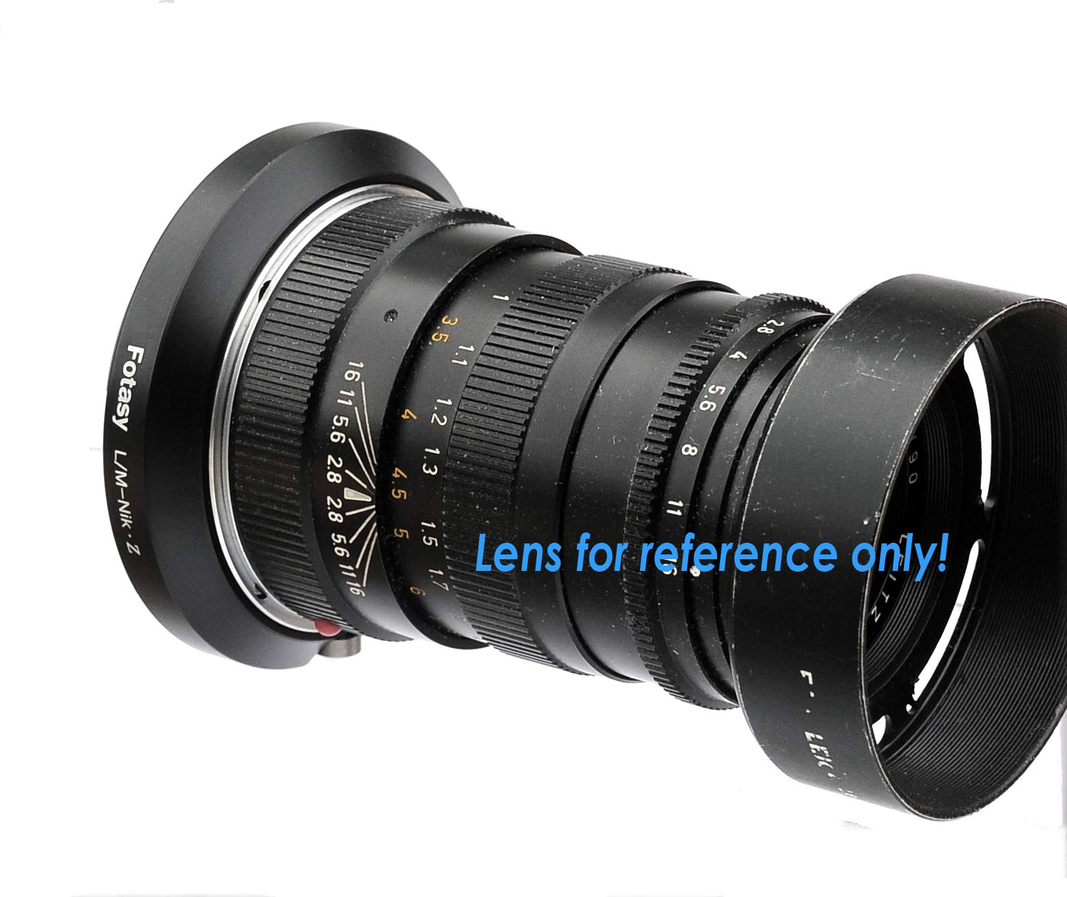 Fotasy Leica M Lens To Nikkor Z Mount Adapter, Leica M To Z Adapter, Lm Z Adapter, Copper, Infinity Focus,Compatible With Nikon