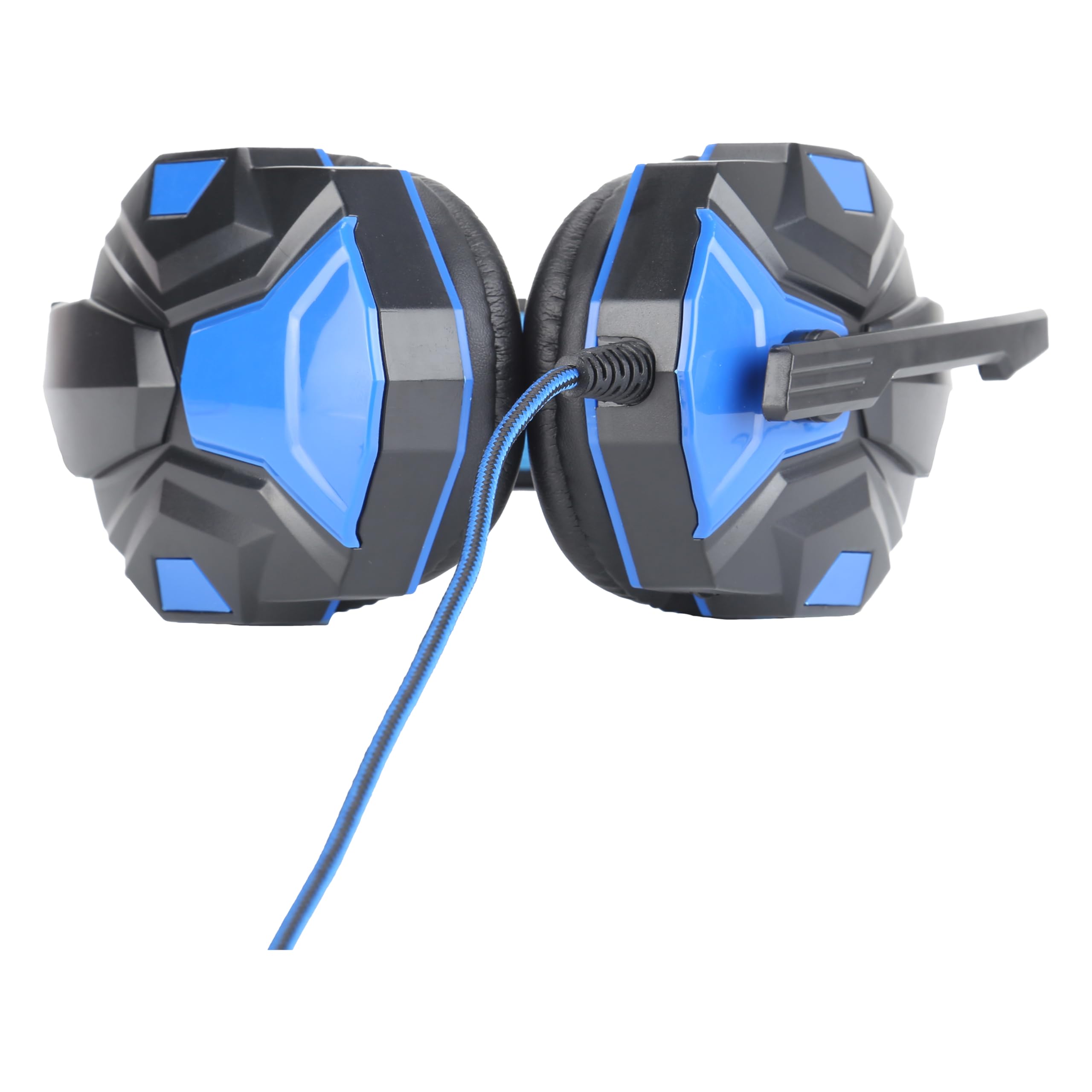 Supersonic Gaming Headphones W/ Mic& Led For Pc, Laptops, Ps4, Xbox One, Nintendo Wii U& More Black/Blue (Iq 460G)