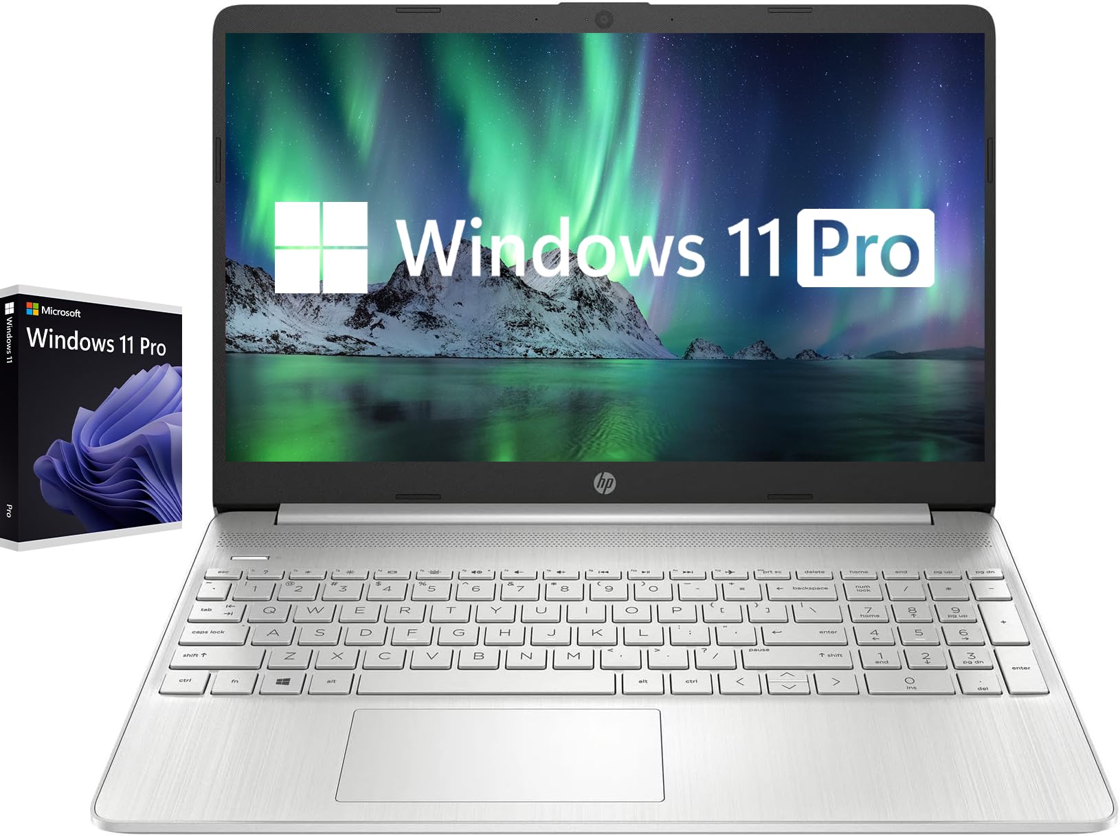 Hp 15.6'' 12Gb Ram 512Gb Ssd Laptop, Windows 11 Pro, Intel Core I5 1135G7 4 Core Processor, Fhd Micro Edge Display, Long Battery