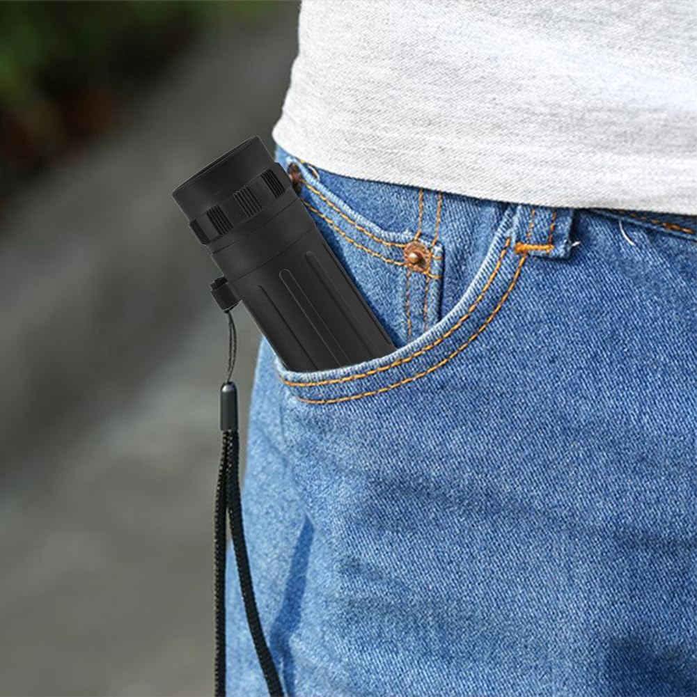 Joyzan Monocular Telescope, 8X Handheld Wide Angle Telescope Spotting Scope Wildlife Observers Eyepiece Compact Monocular Hd For