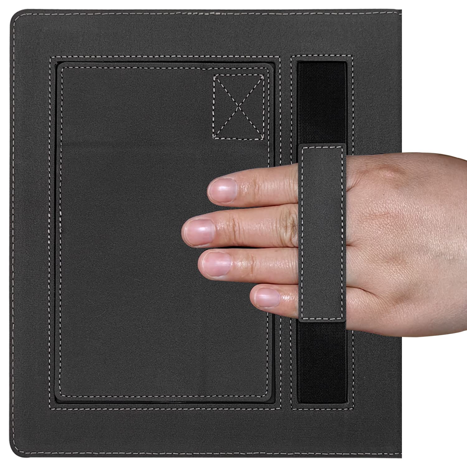 Umubuhoms Hand Held Case For Kindle Scribe 10.2 Inch (2022 Released)   Premium Pu Leather Cover With Auto Sleep/Wake Two Stand &