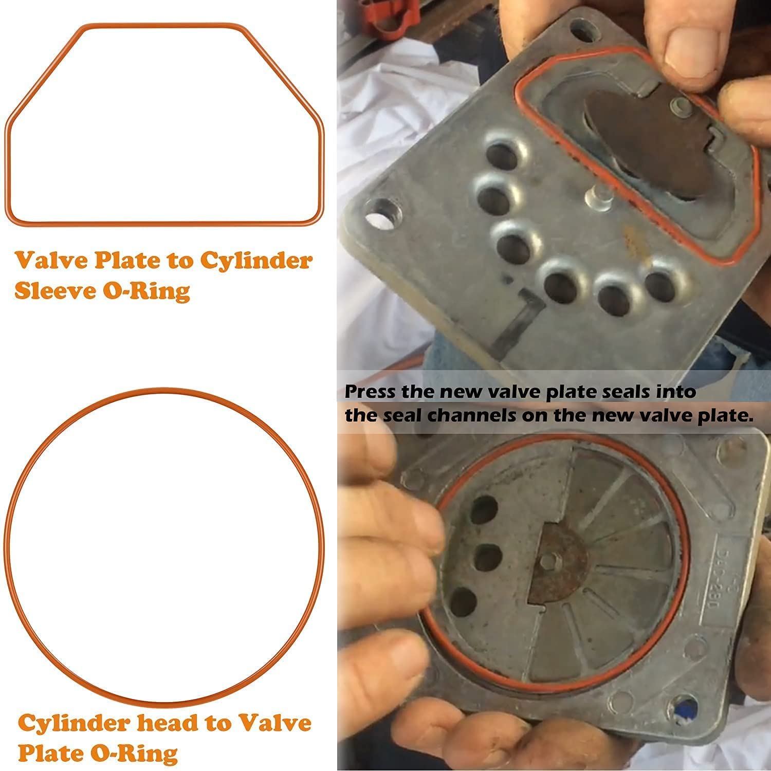 Kk 4835 Compressor Piston Kit Air Compressor Connecting Rod Replacement Kit For Craftsman Devildiss Dewalt Porter Cable Oil Free