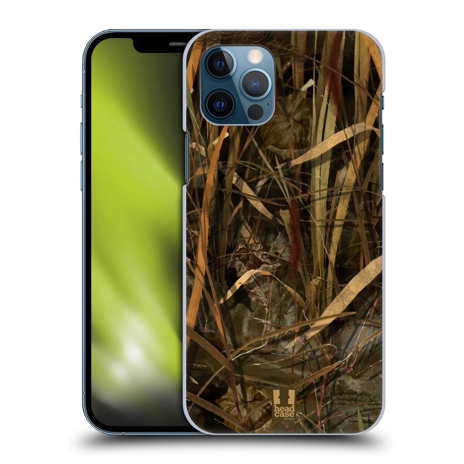 Head Case Designs Dry Duck/Waterfowl Season Camouflage Hunting Hard Back Case Compatible with Apple iPhone 12 / iPhone 12 Pro