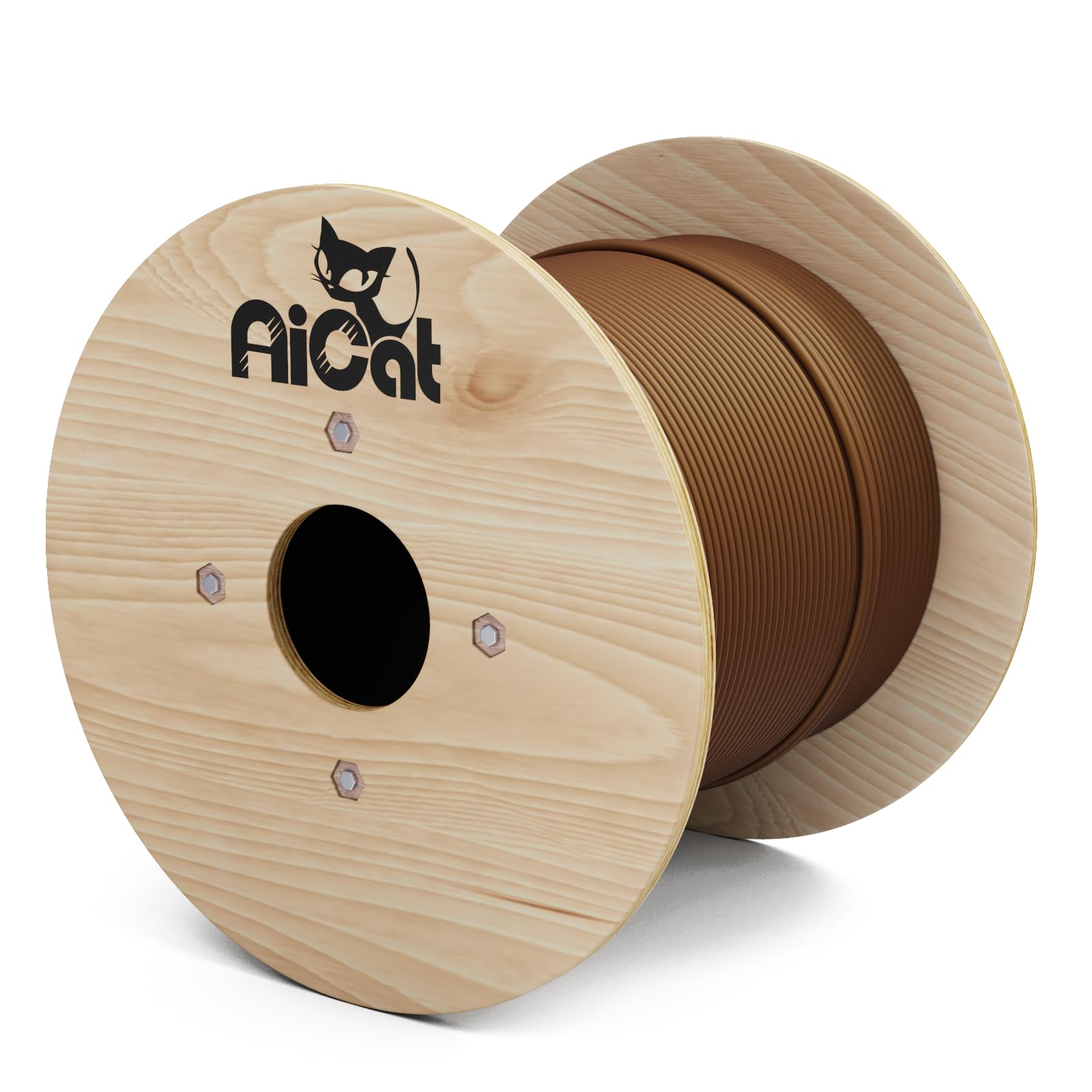 Aicat Cat6 Outdoor Ethernet Cable Direct Burial Unshielded Riser Cmx Rated 500Ft, Uv Resistant 23Awg Solid Bare Copper, 550Mhz,