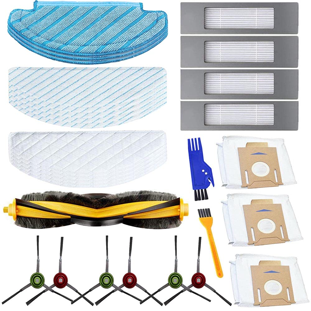 Replacement Parts for Ecovacs DEEBOT OZMO T8 AIVI T8 N8 Pro N8 Pro Plus Robot Vacuum Deebot T8 Replacement Parts, Deebot Replace