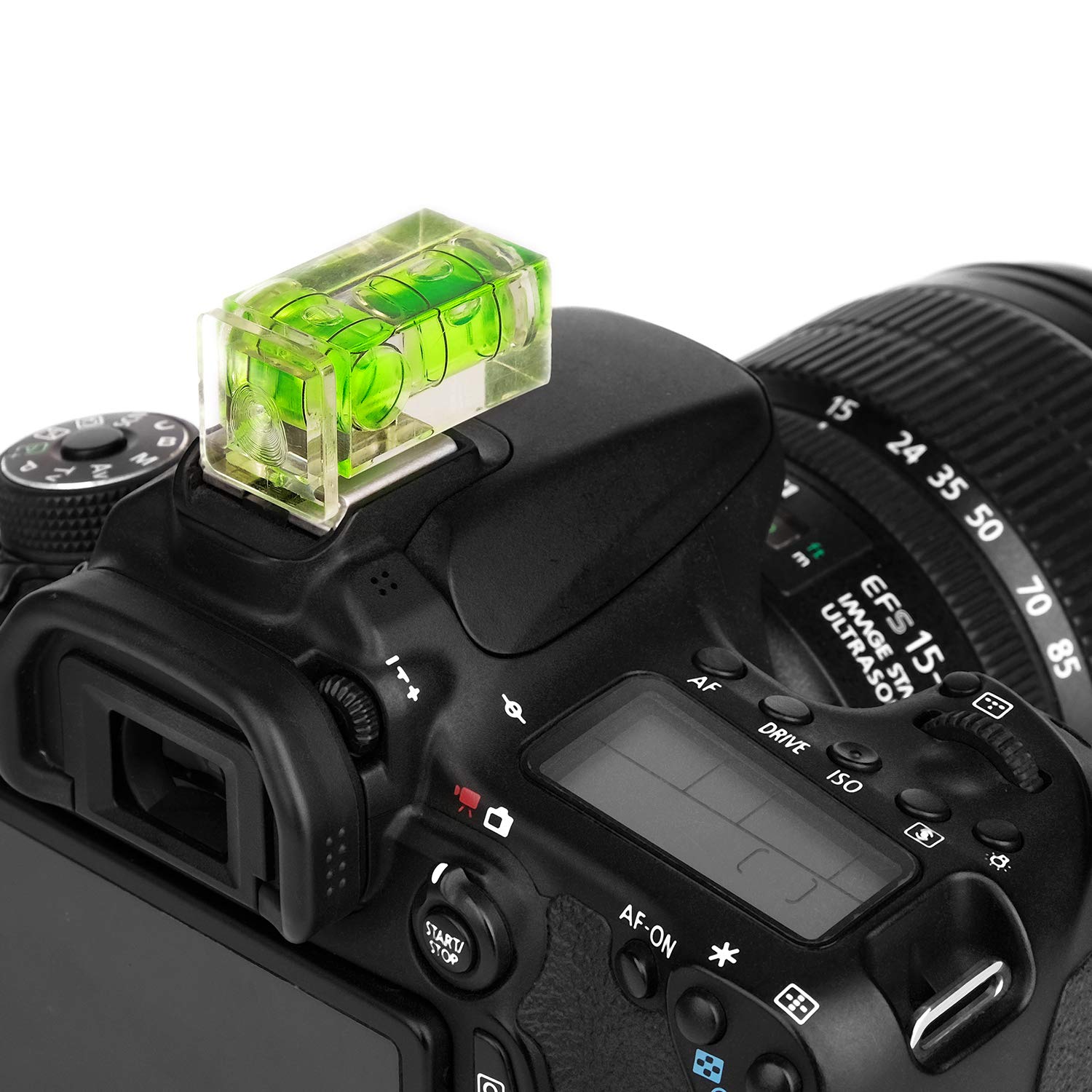Anwenk Hot Shoe Level Camera Bubble Level Hot Shoe Spirit Level Hot Shoe Cover (Includes 3 Axis Bubble Level, 2 Axis Bubble Leve