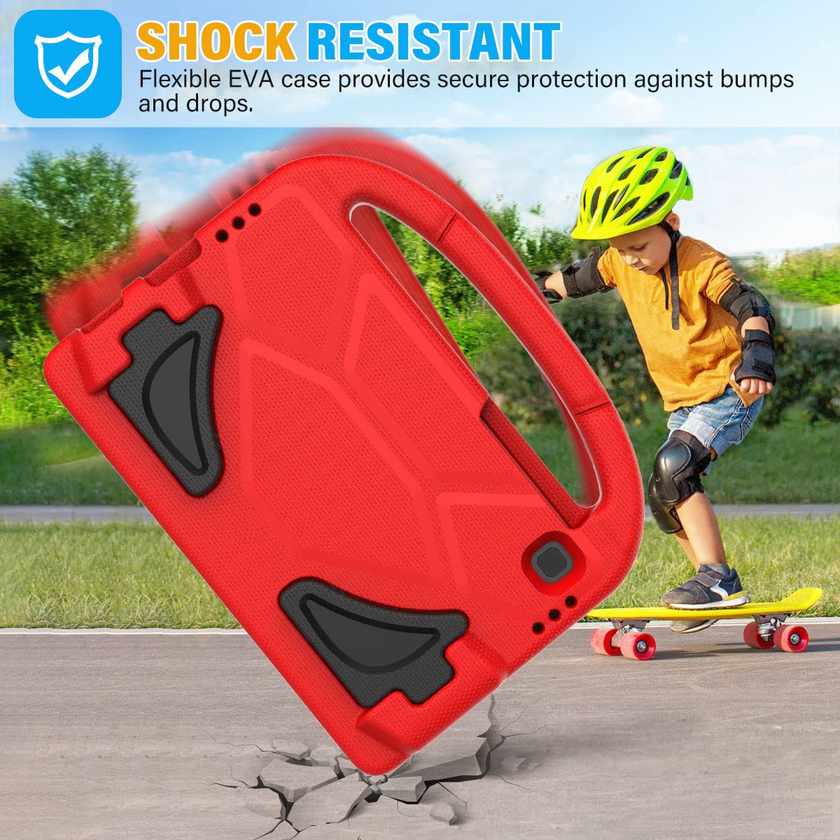 Suplik Kids Case For Samsung Galaxy Tab A7 Lite 8.7 Inch 2021(Sm T220/T225/T227),Built In With Screen Protector, Durable Shockpr