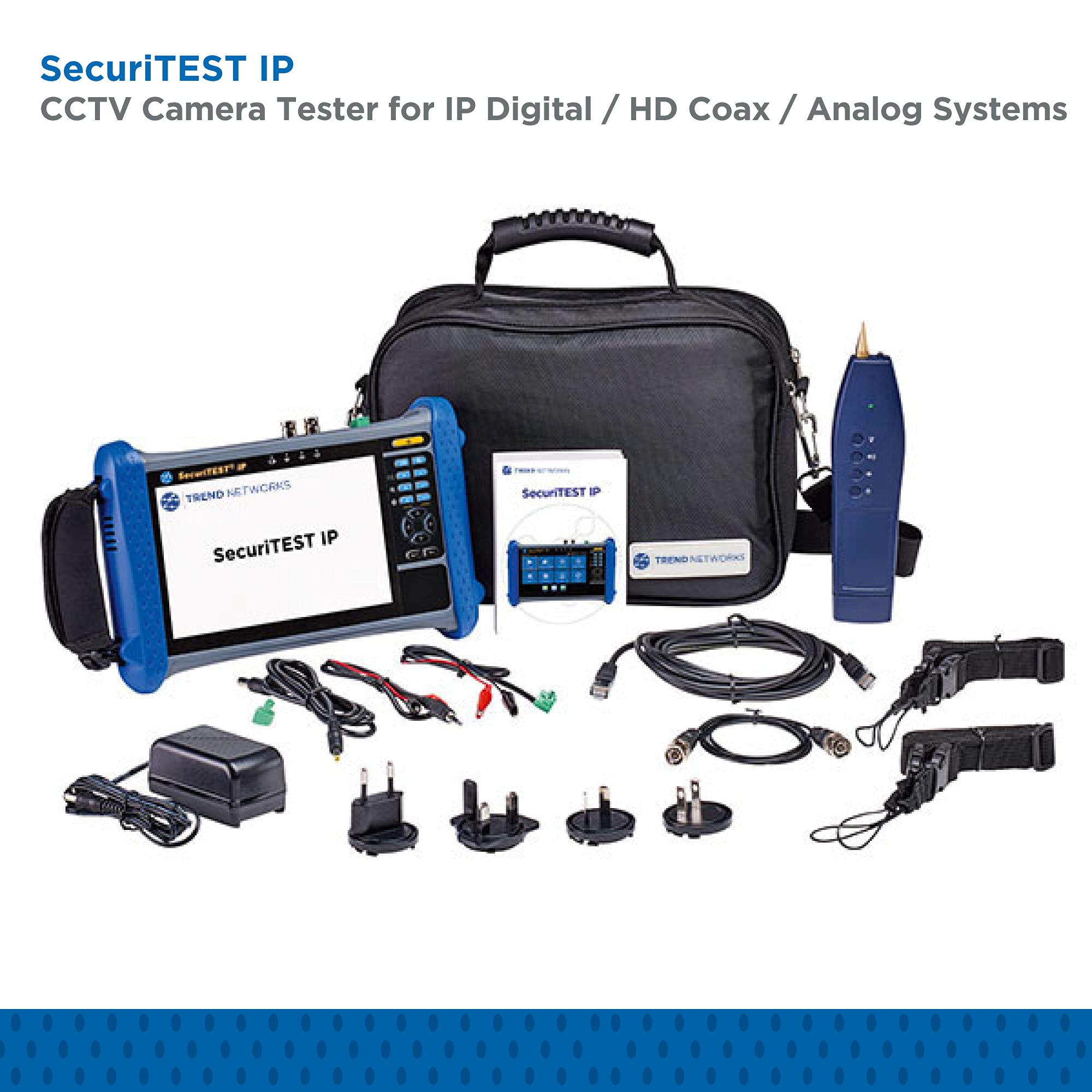 Trend Networks | R171000 | Securitest Ip | Cctv Camera Tester For Ip Digital/Hd Coax/Analog Systems | Camera Configuration, Inst