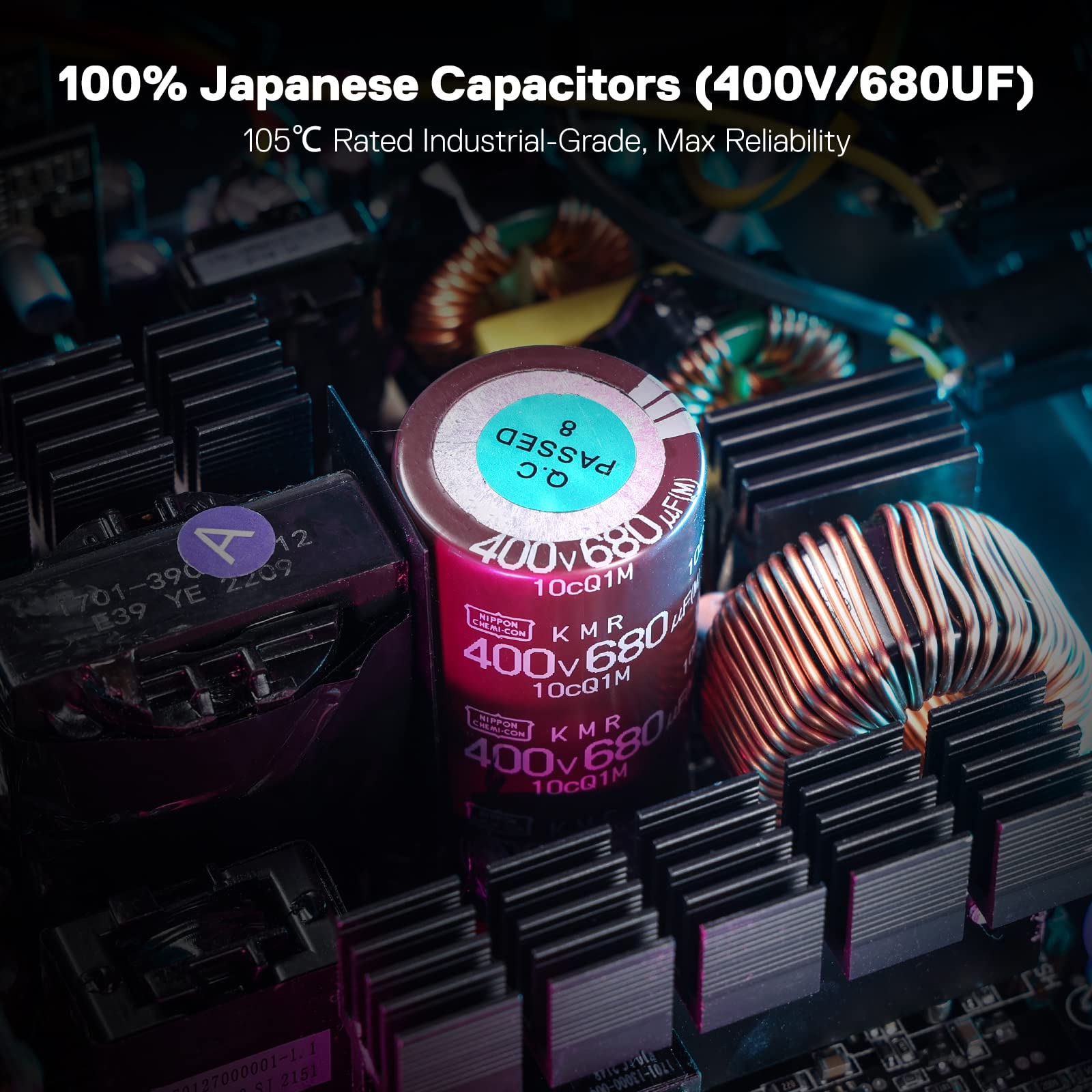 Redragon Psu013 80+ Gold 650 Watt Atx Fully Modular Power Supply W/ 80 Plus Gold Certified, Compact 160Mm Size And Low Noise Rgb