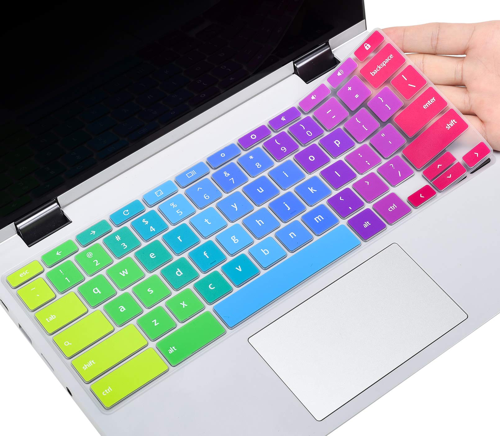 Colorful Keyboard Cover For Lenovo Chromebook Flex 5 5I 13''/ Chromebook Flex 3 11/ Ideapad 3 Chromebook 11.6/ Lenovo Spin X360